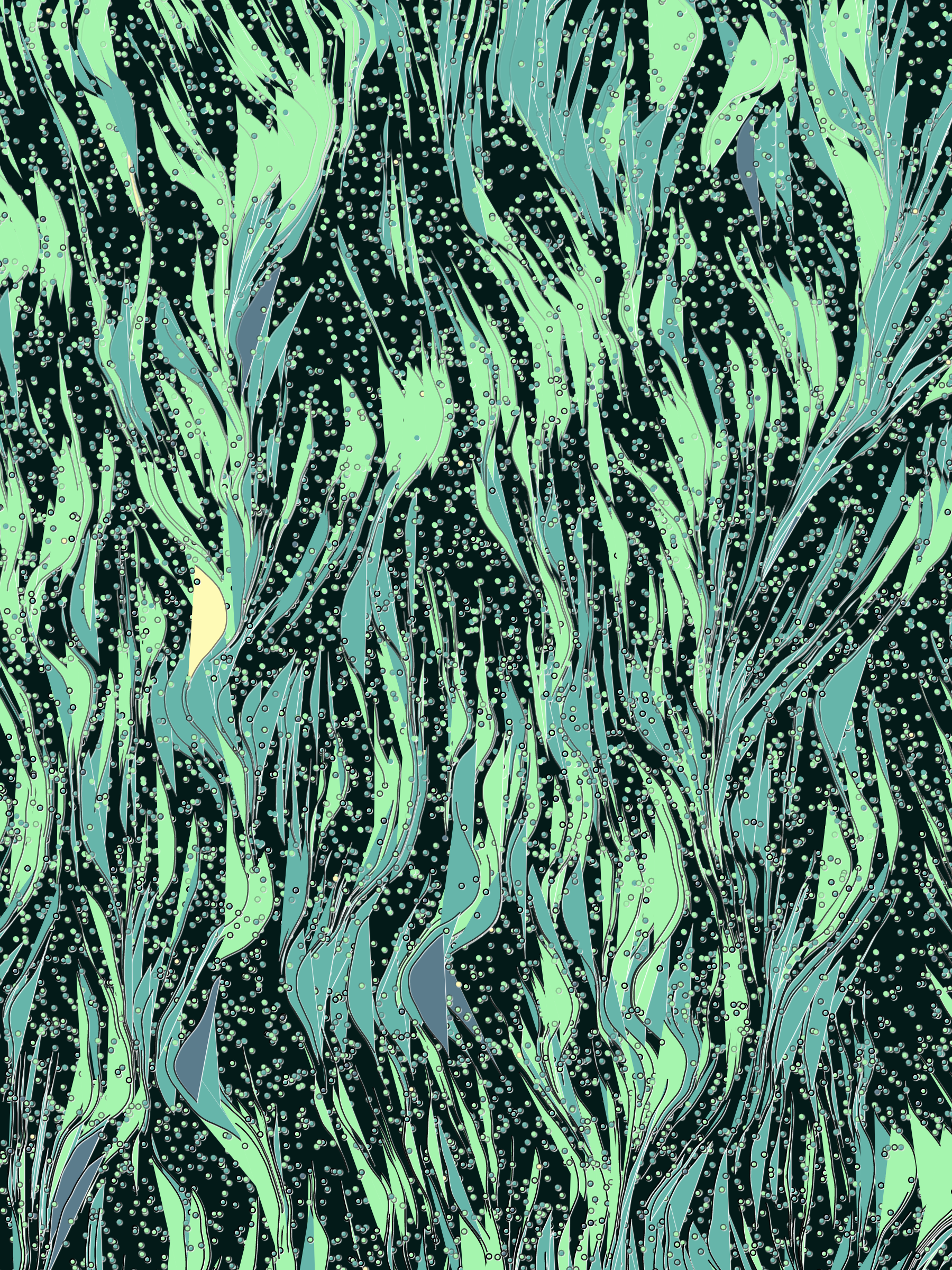 Art Blocks - Art Blocks v2 - Foliage #167 - NFT # 270000167