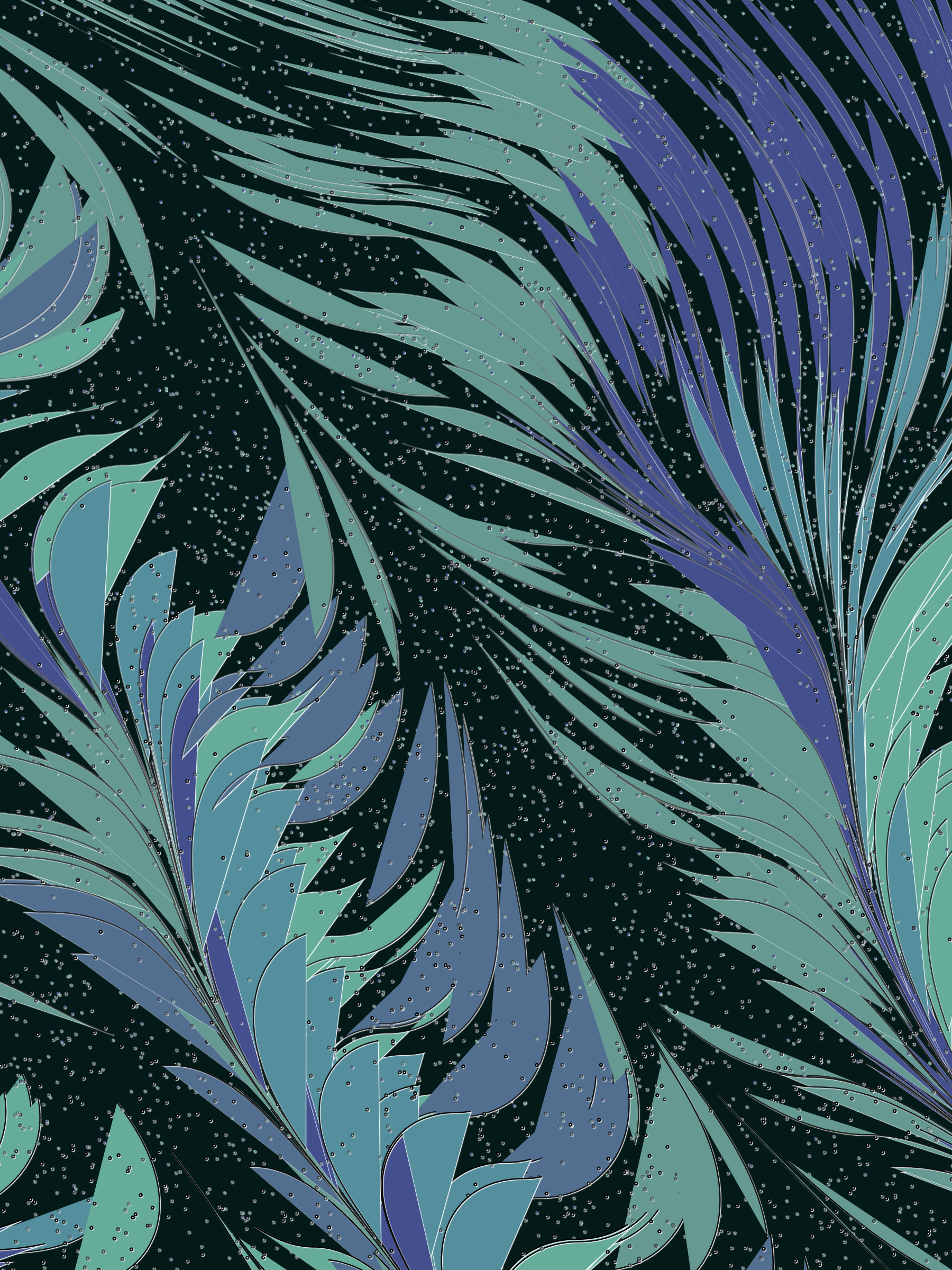 Art Blocks - Art Blocks v2 - Foliage #168 - NFT # 270000168