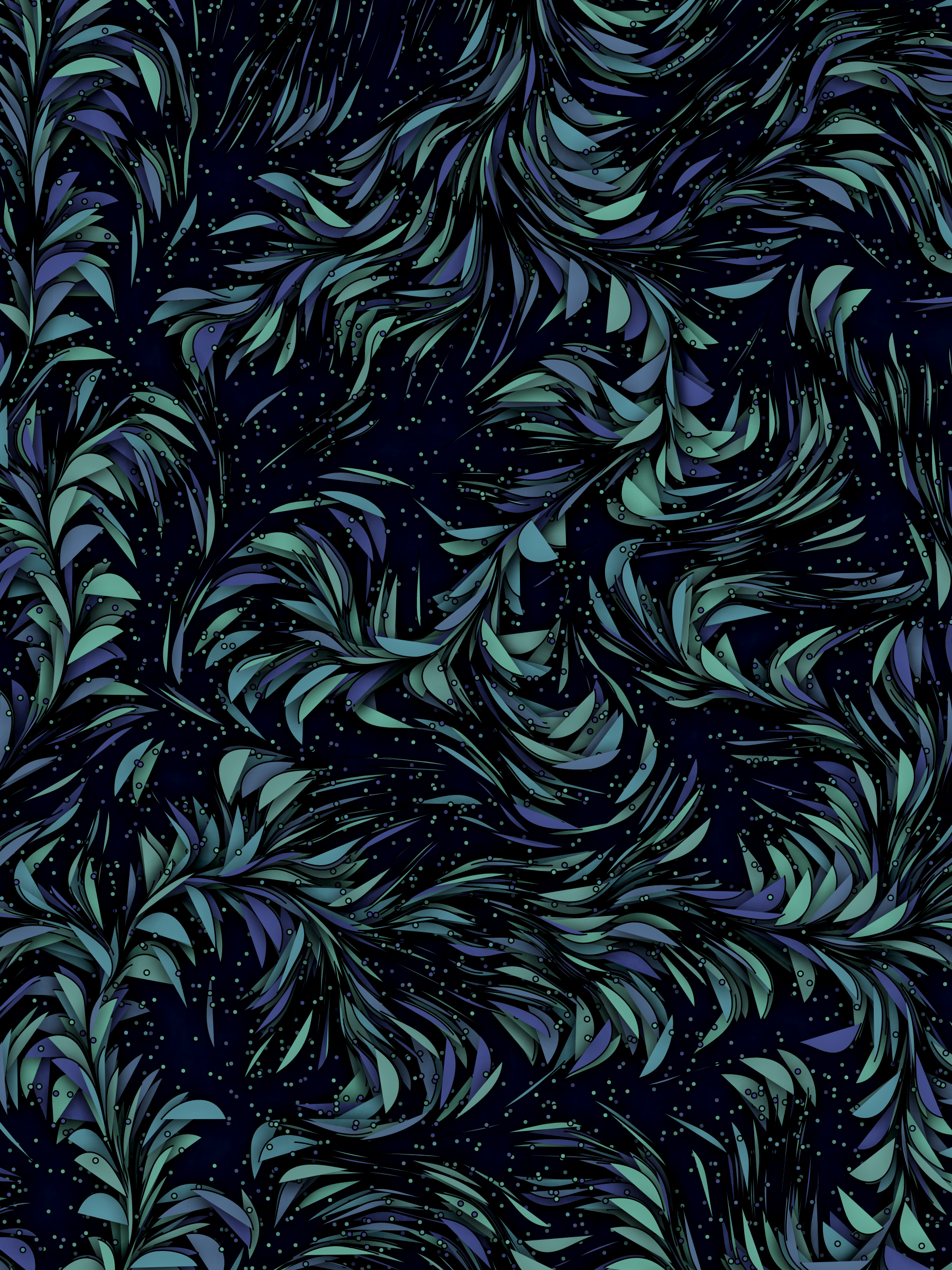 Art Blocks - Art Blocks v2 - Foliage #173 - NFT # 270000173