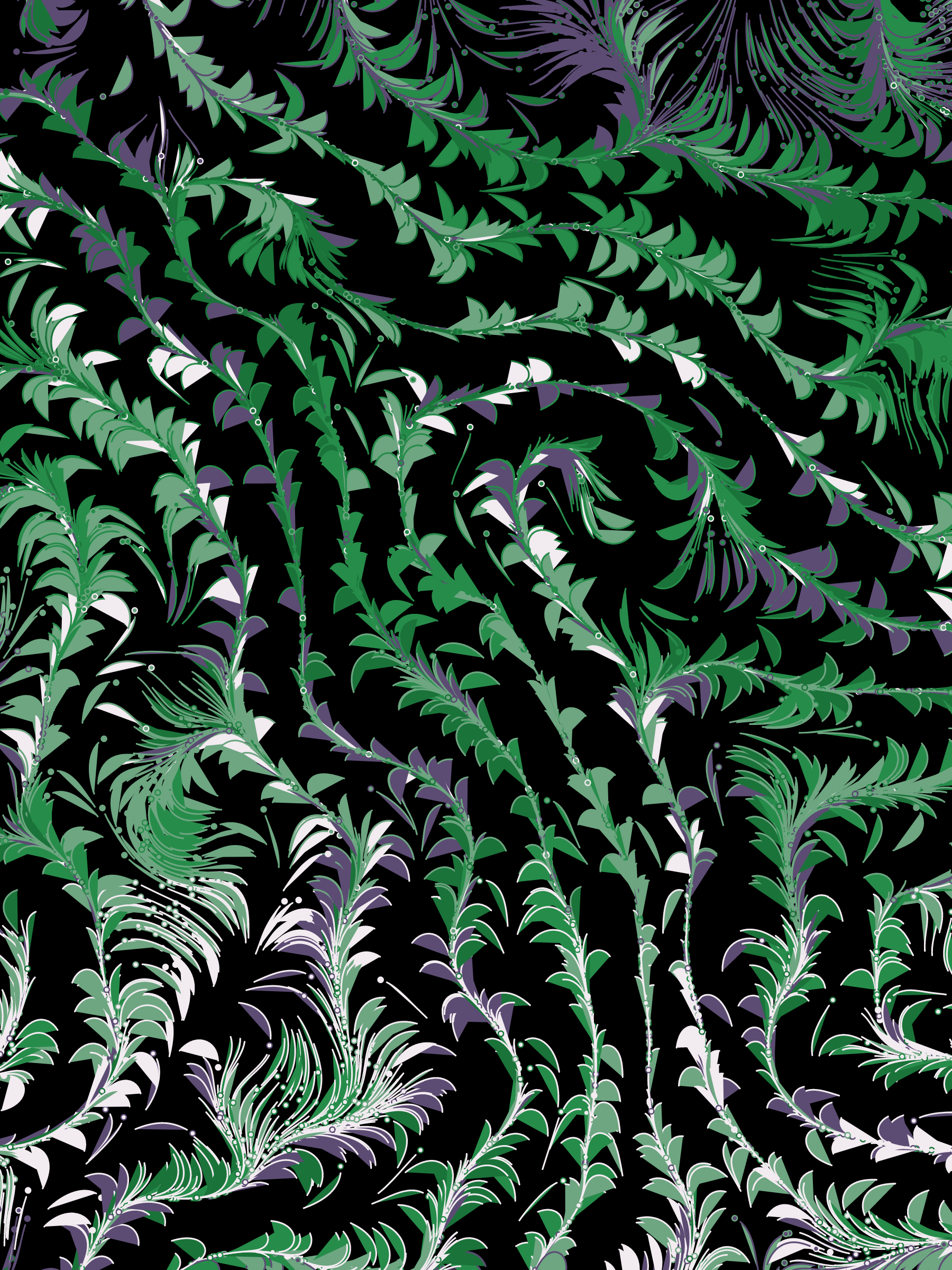 Art Blocks - Art Blocks v2 - Foliage #174 - NFT # 270000174