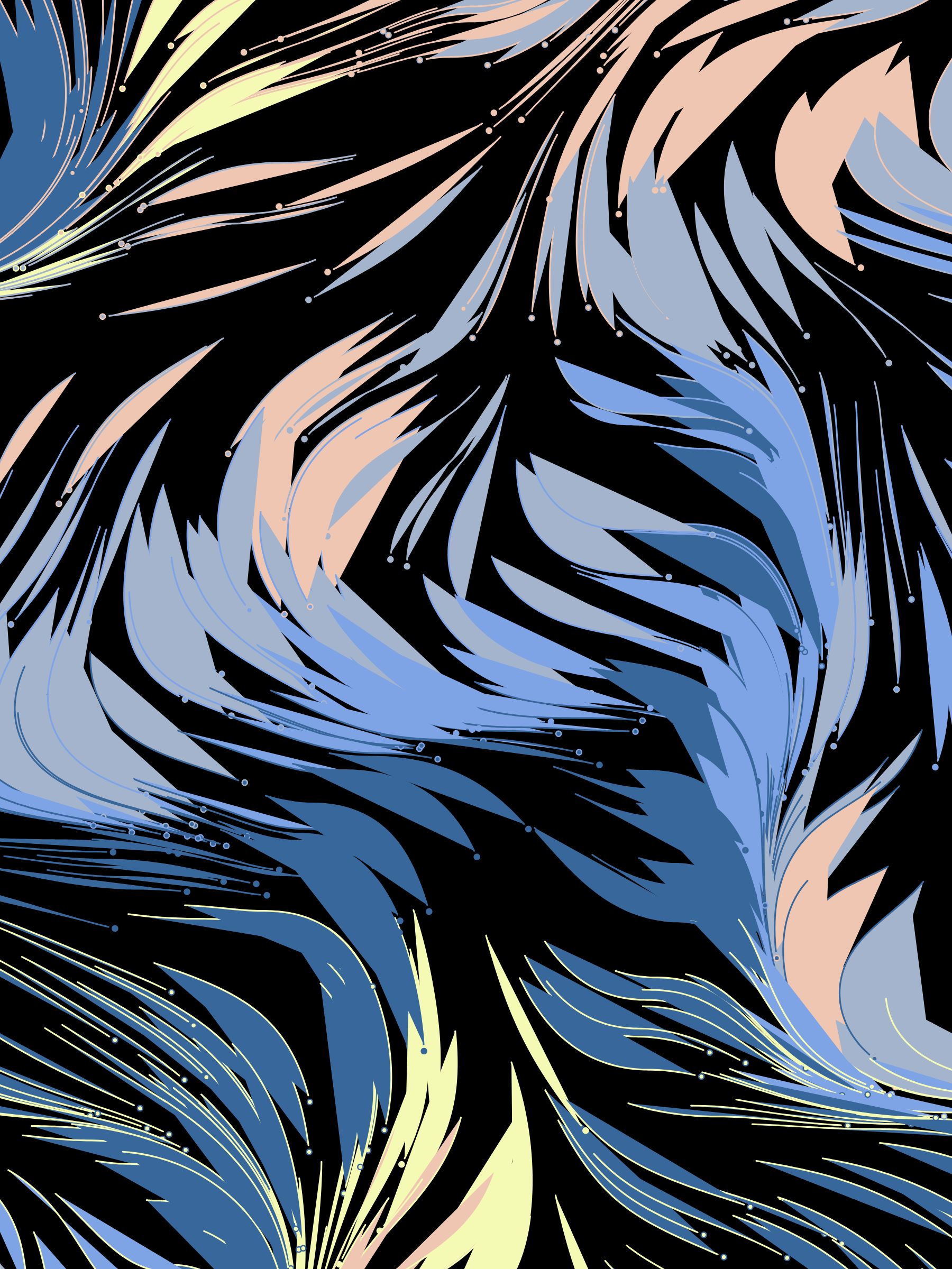 Art Blocks - Art Blocks v2 - Foliage #177 - NFT # 270000177