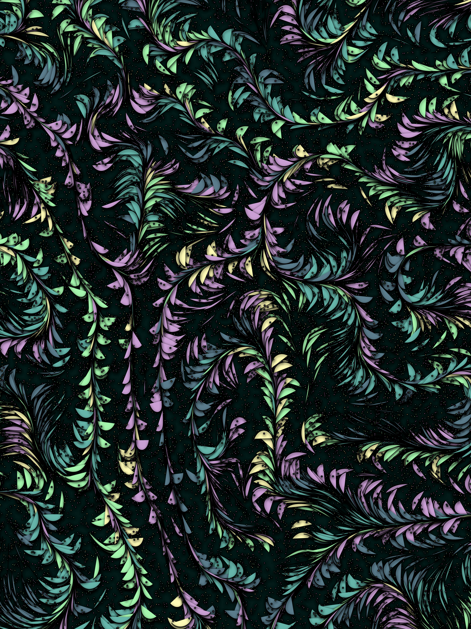 Art Blocks - Art Blocks v2 - Foliage #180 - NFT # 270000180