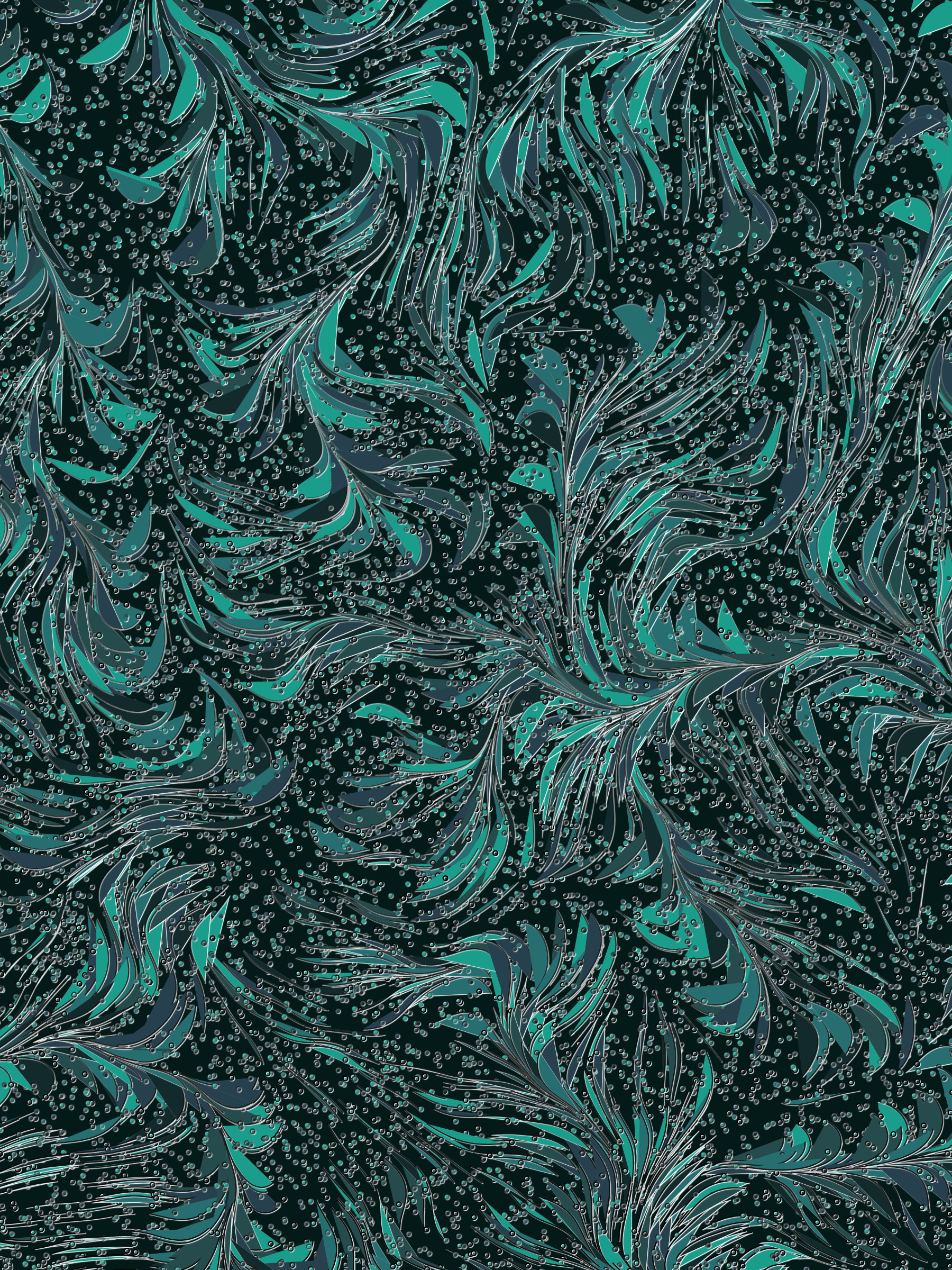 Art Blocks - Art Blocks v2 - Foliage #185 - NFT # 270000185