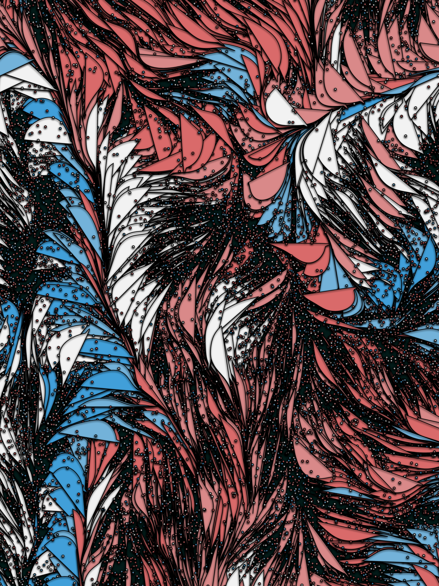 Art Blocks - Art Blocks v2 - Foliage #199 - NFT # 270000199