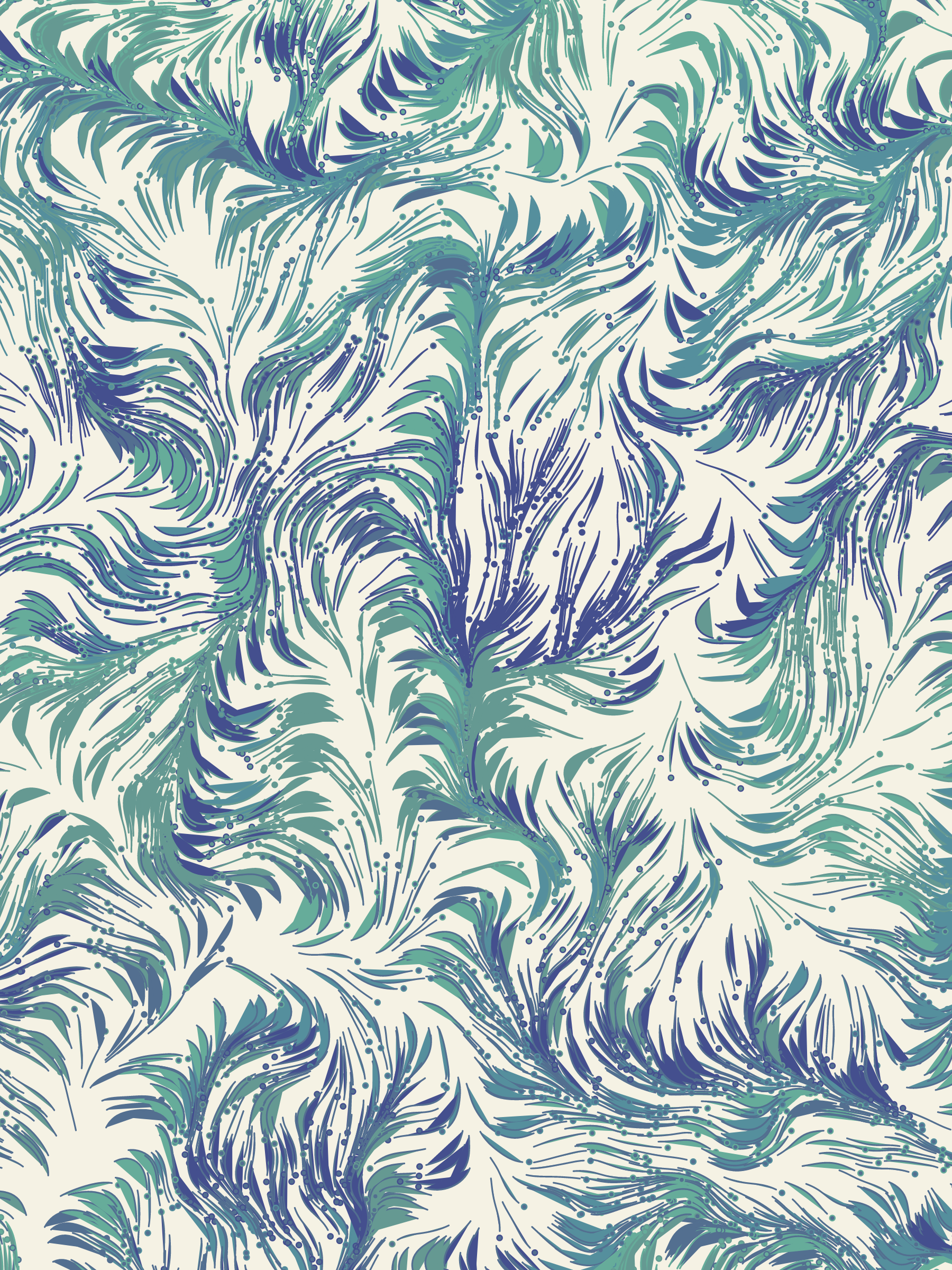 Art Blocks - Art Blocks v2 - Foliage #208 - NFT # 270000208