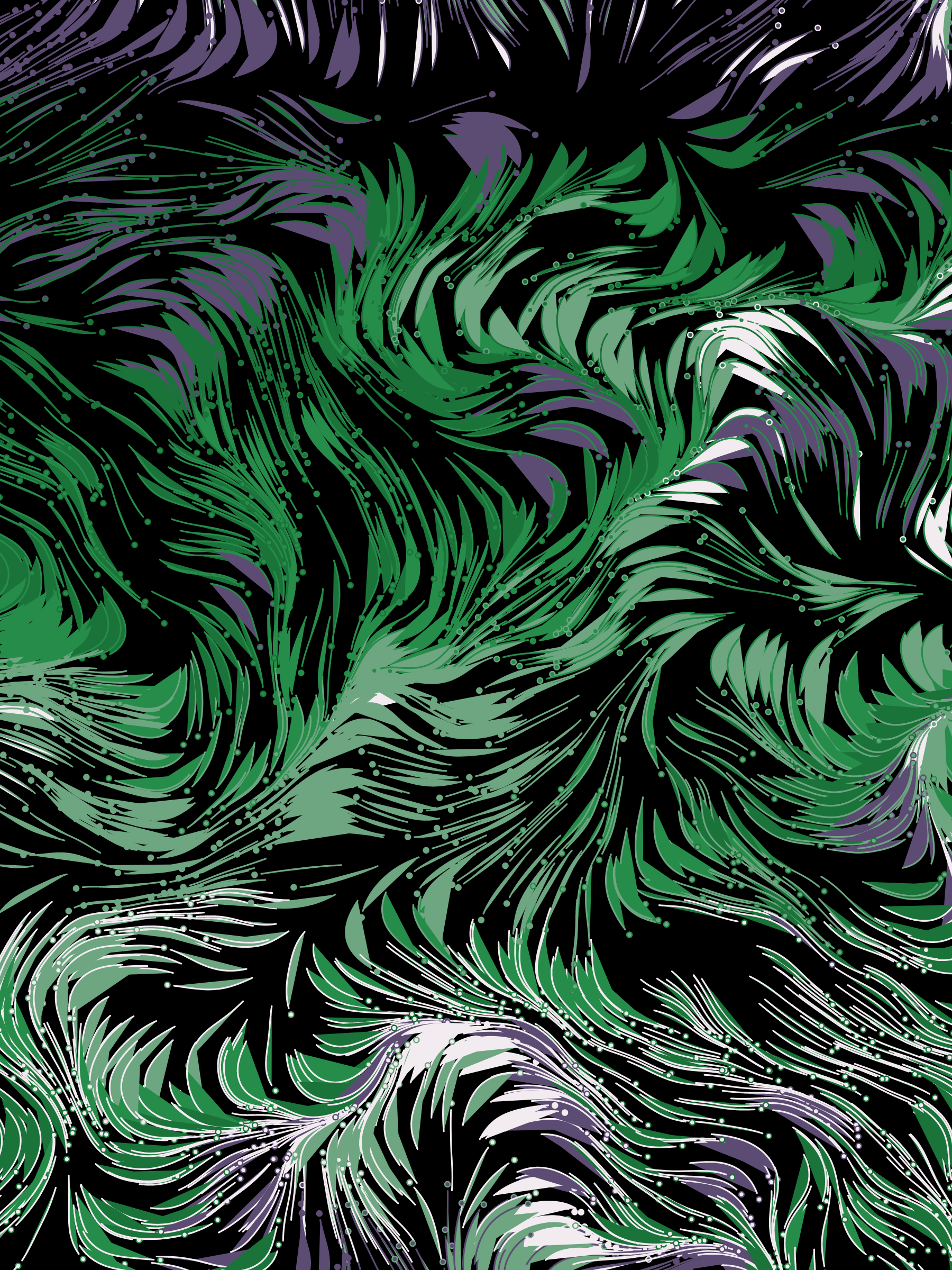 Art Blocks - Art Blocks v2 - Foliage #211 - NFT # 270000211