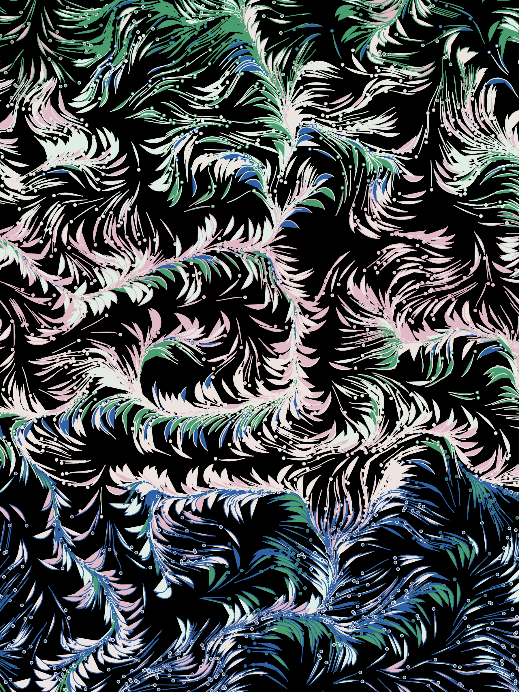 Art Blocks - Art Blocks v2 - Foliage #232 - NFT # 270000232