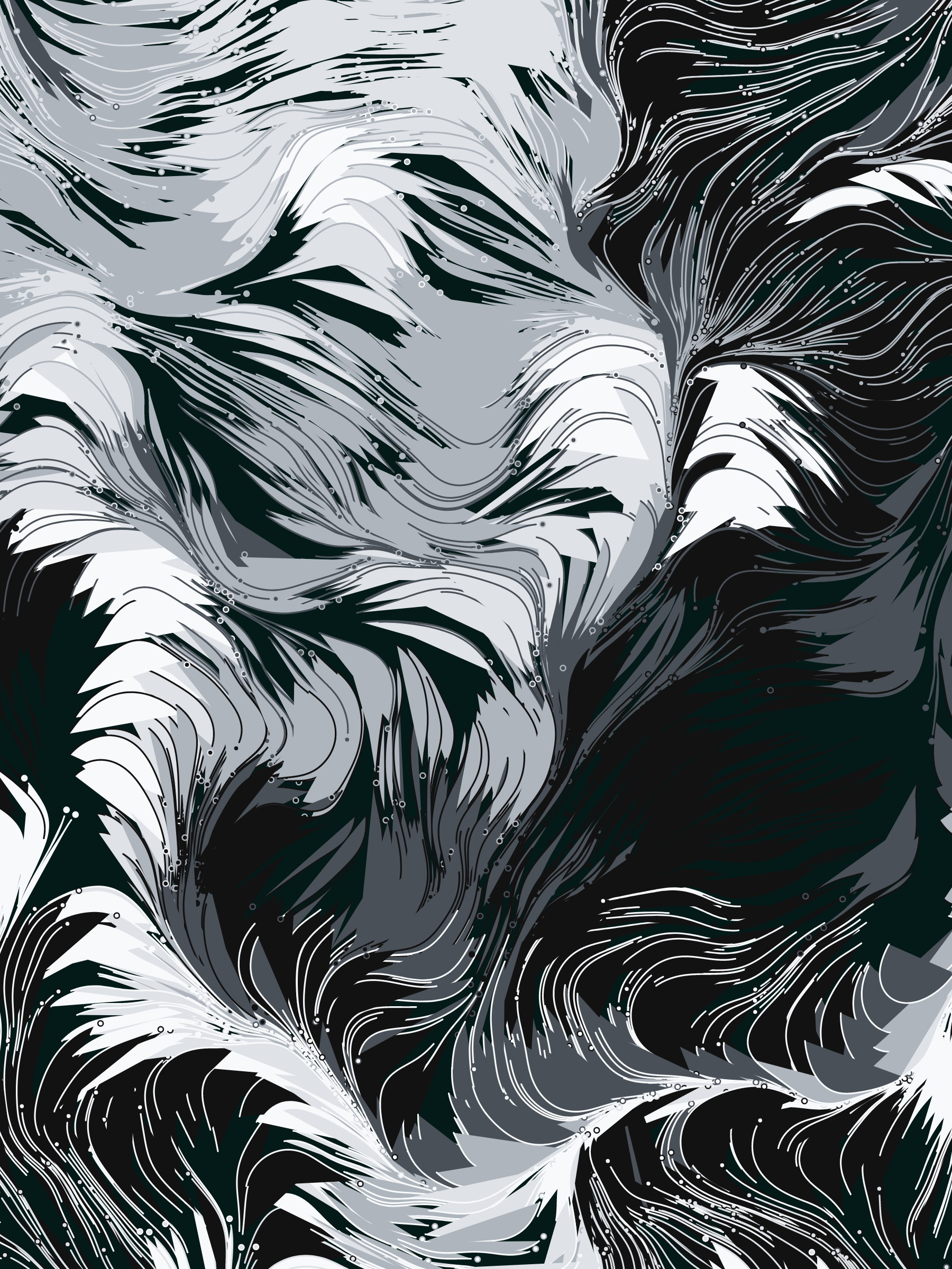 Art Blocks - Art Blocks v2 - Foliage #233 - NFT # 270000233