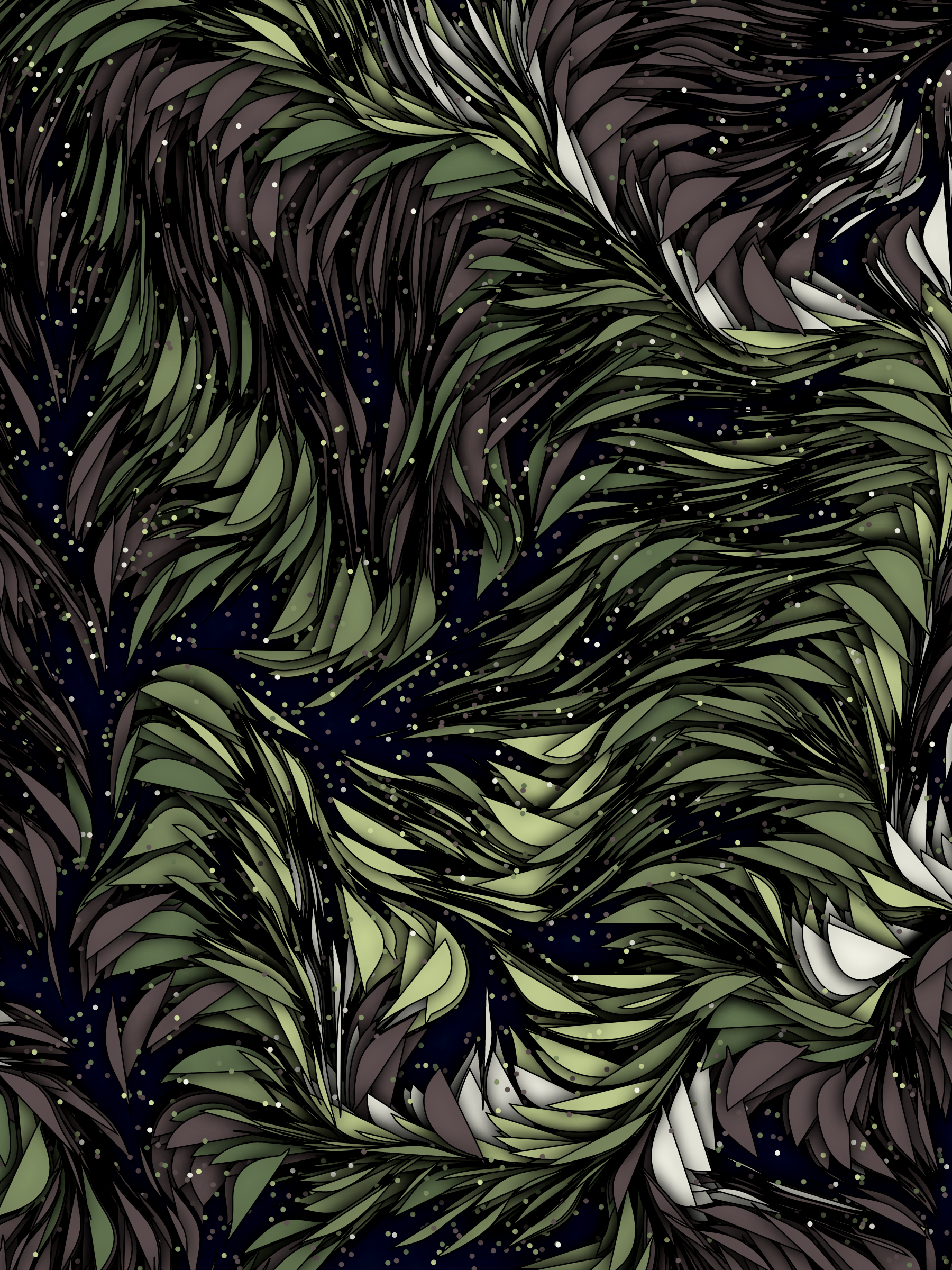 Art Blocks - Art Blocks v2 - Foliage #236 - NFT # 270000236