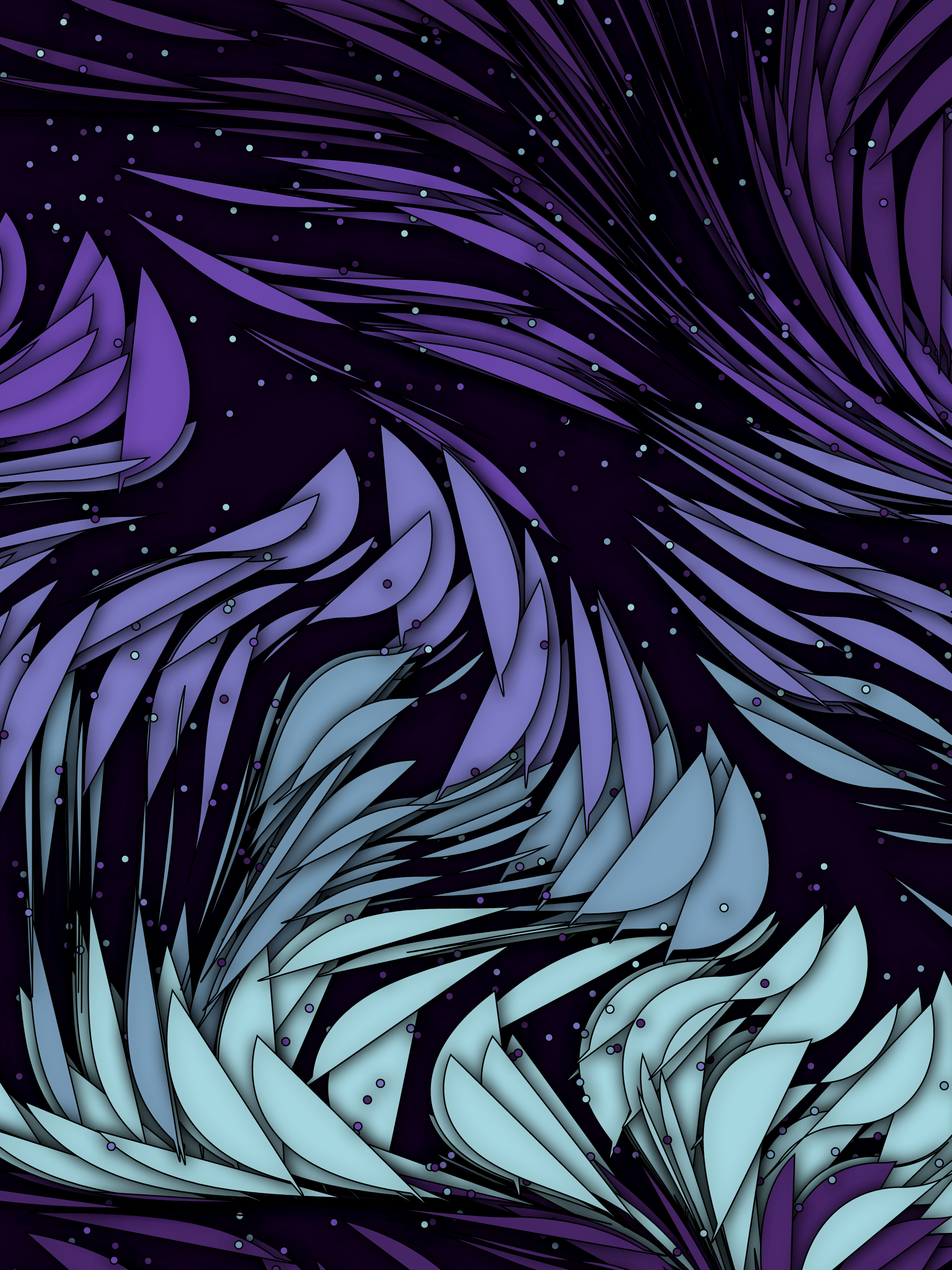 Art Blocks - Art Blocks v2 - Foliage #246 - NFT # 270000246