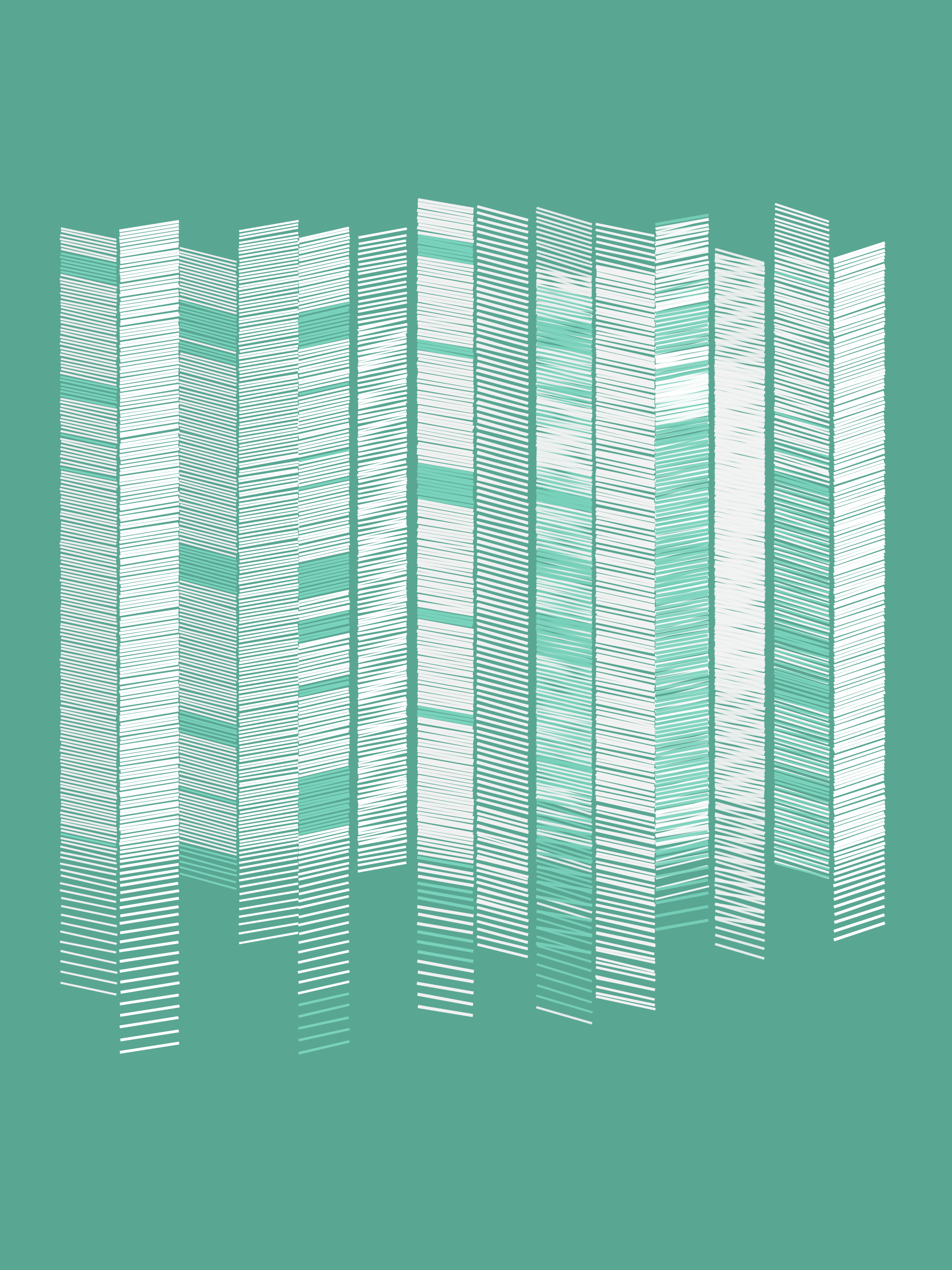 Art Blocks - Art Blocks v2 - Silhouette #77 - NFT # 273000077