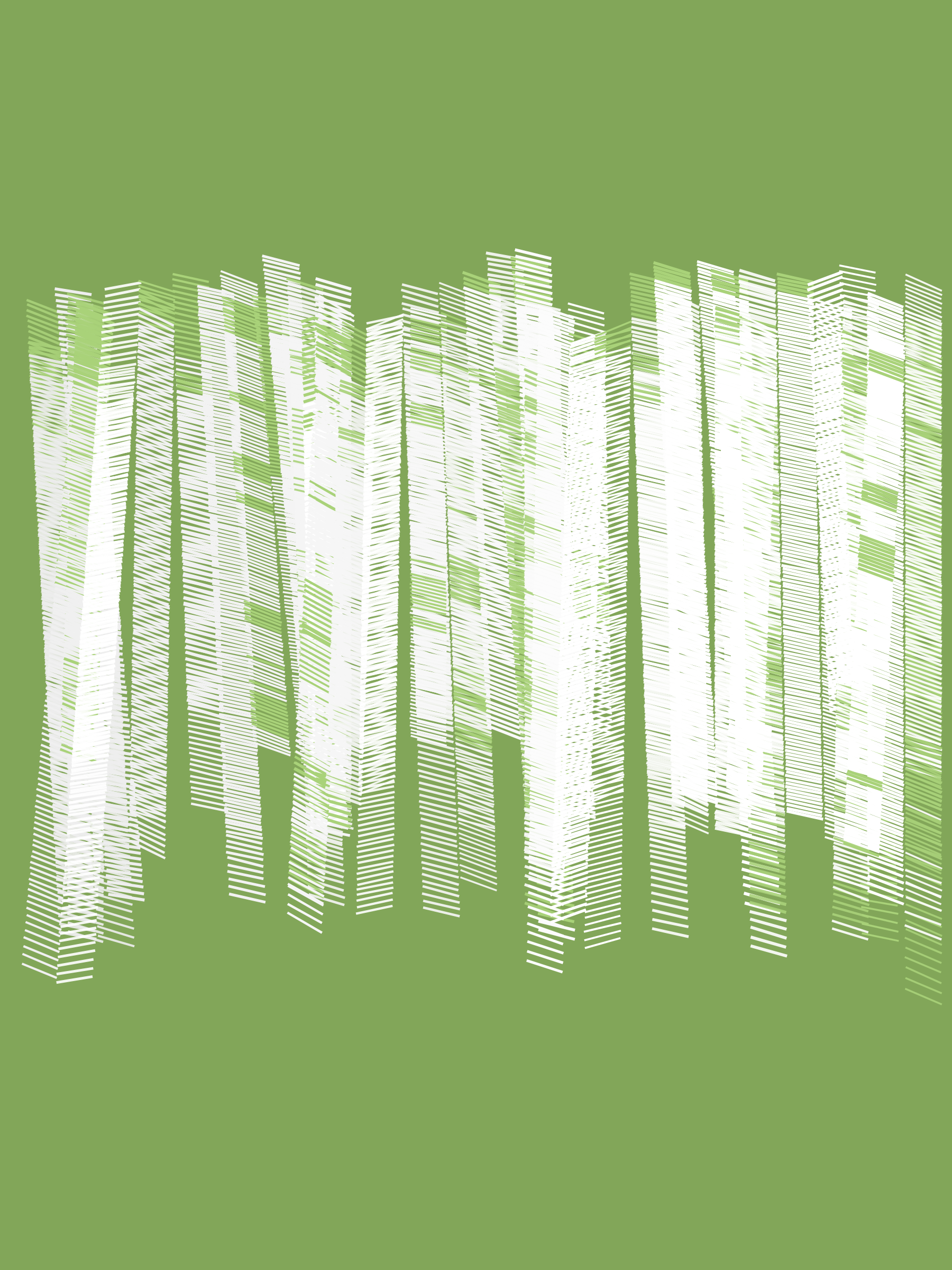 Art Blocks - Art Blocks v2 - Silhouette #121 - NFT # 273000121