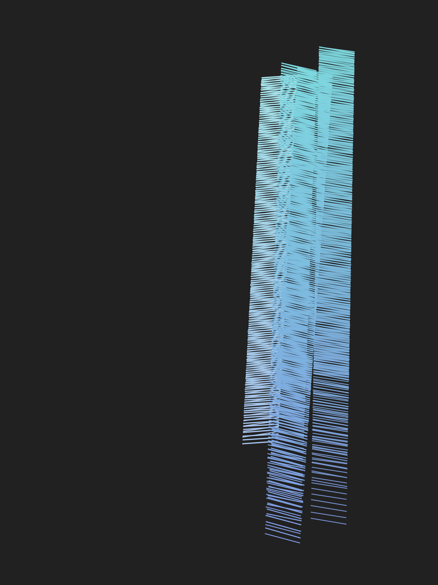 Art Blocks - Art Blocks v2 - Silhouette #125 - NFT # 273000125