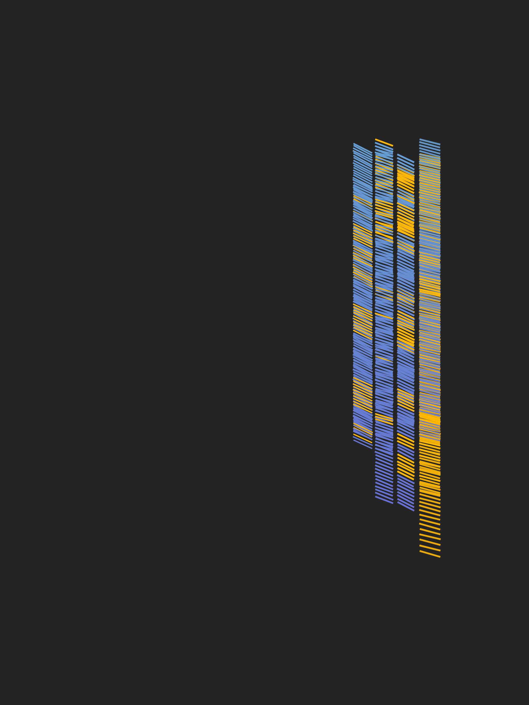 Art Blocks - Art Blocks v2 - Silhouette #231 - NFT # 273000231