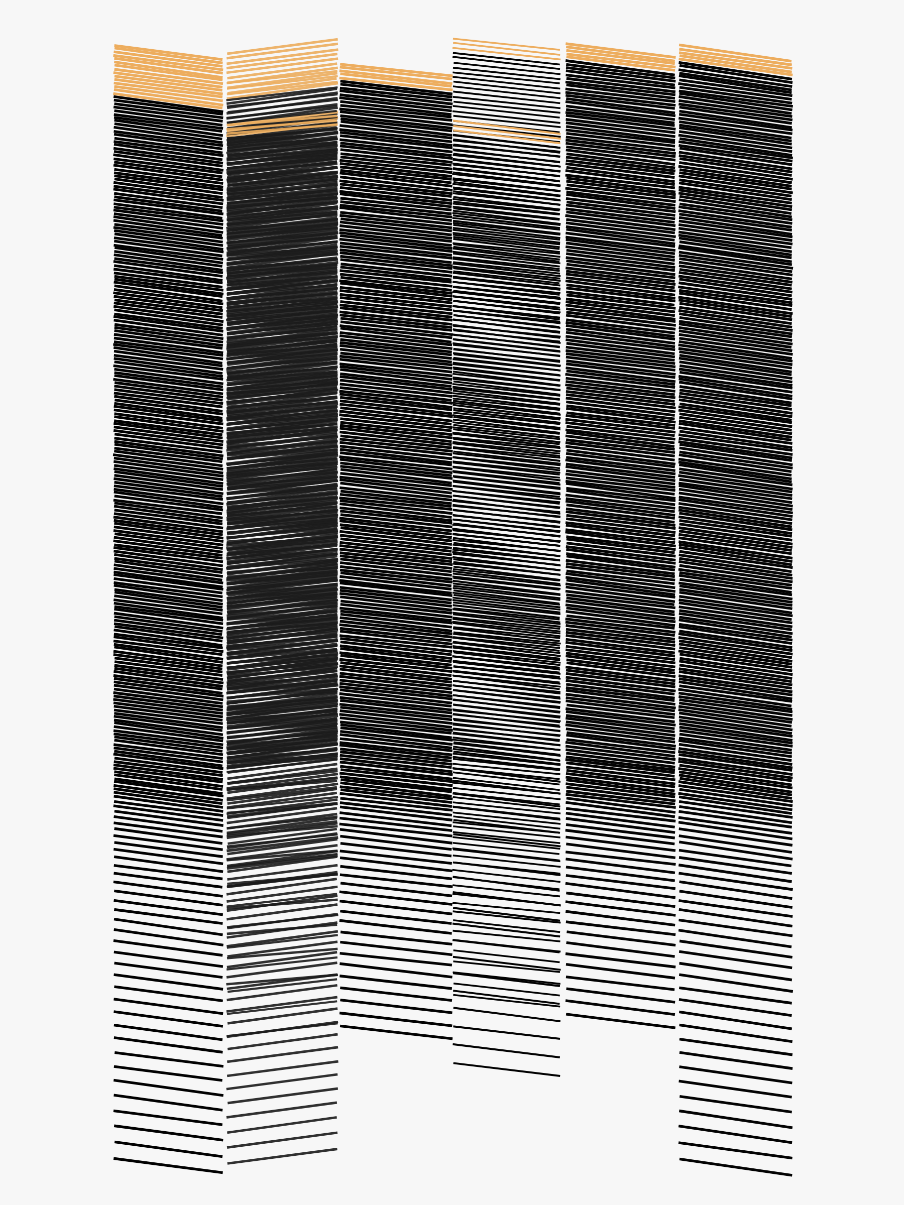 Art Blocks - Art Blocks v2 - Silhouette #304 - NFT # 273000304