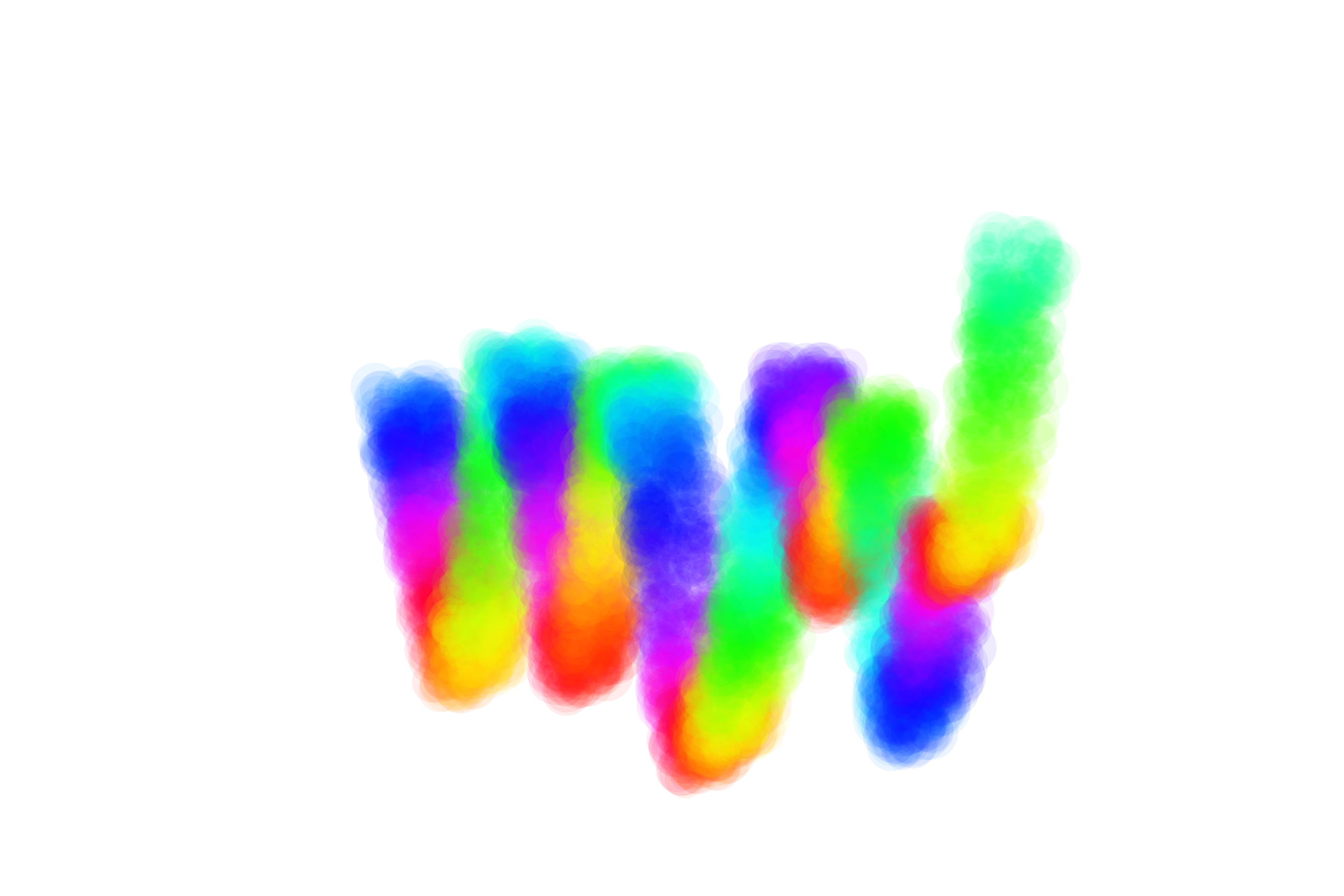 Art Blocks - Art Blocks v1 - Chromie Squiggle #280 - NFT # 280