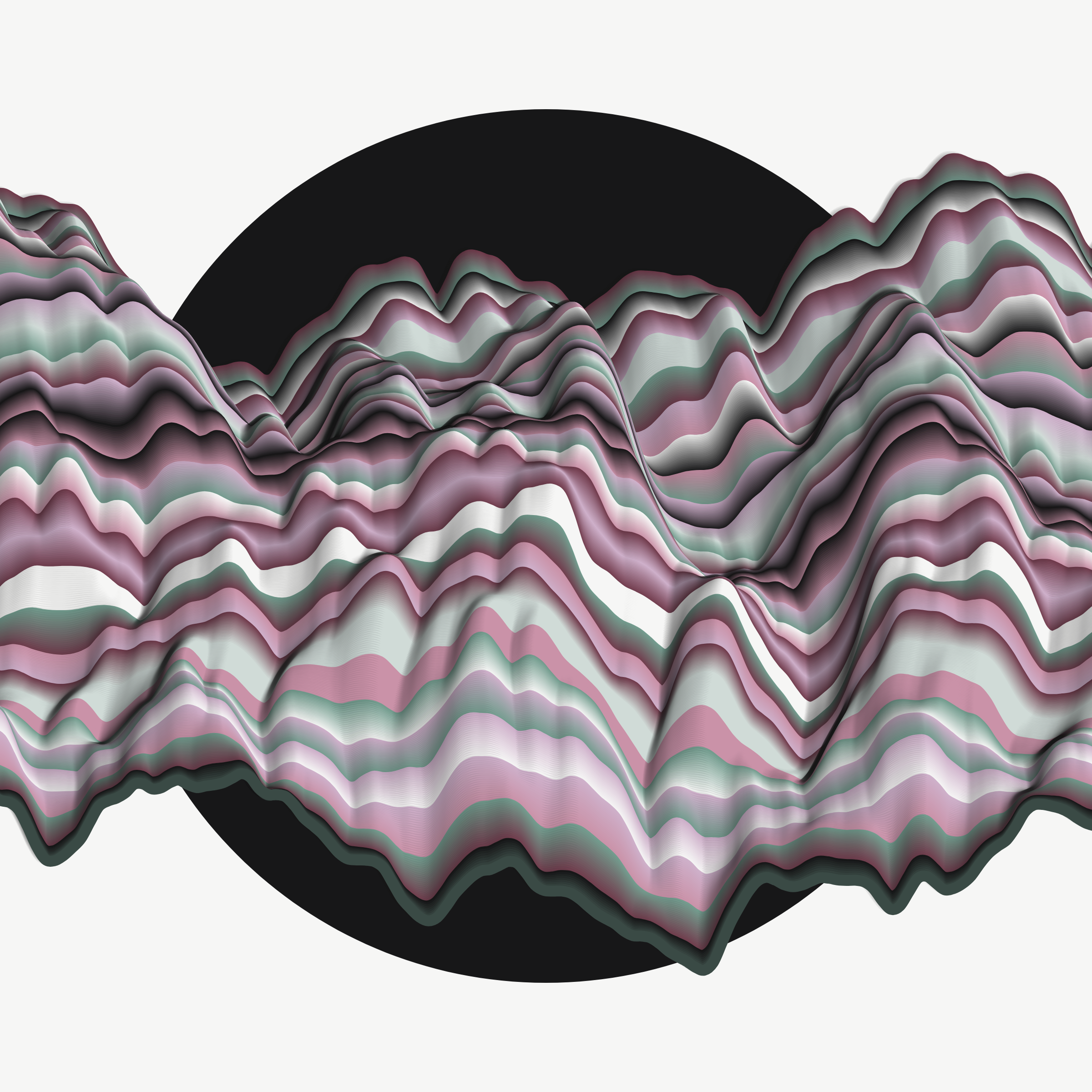 Art Blocks - Art Blocks v2 - Apparitions #7 - NFT # 28000007