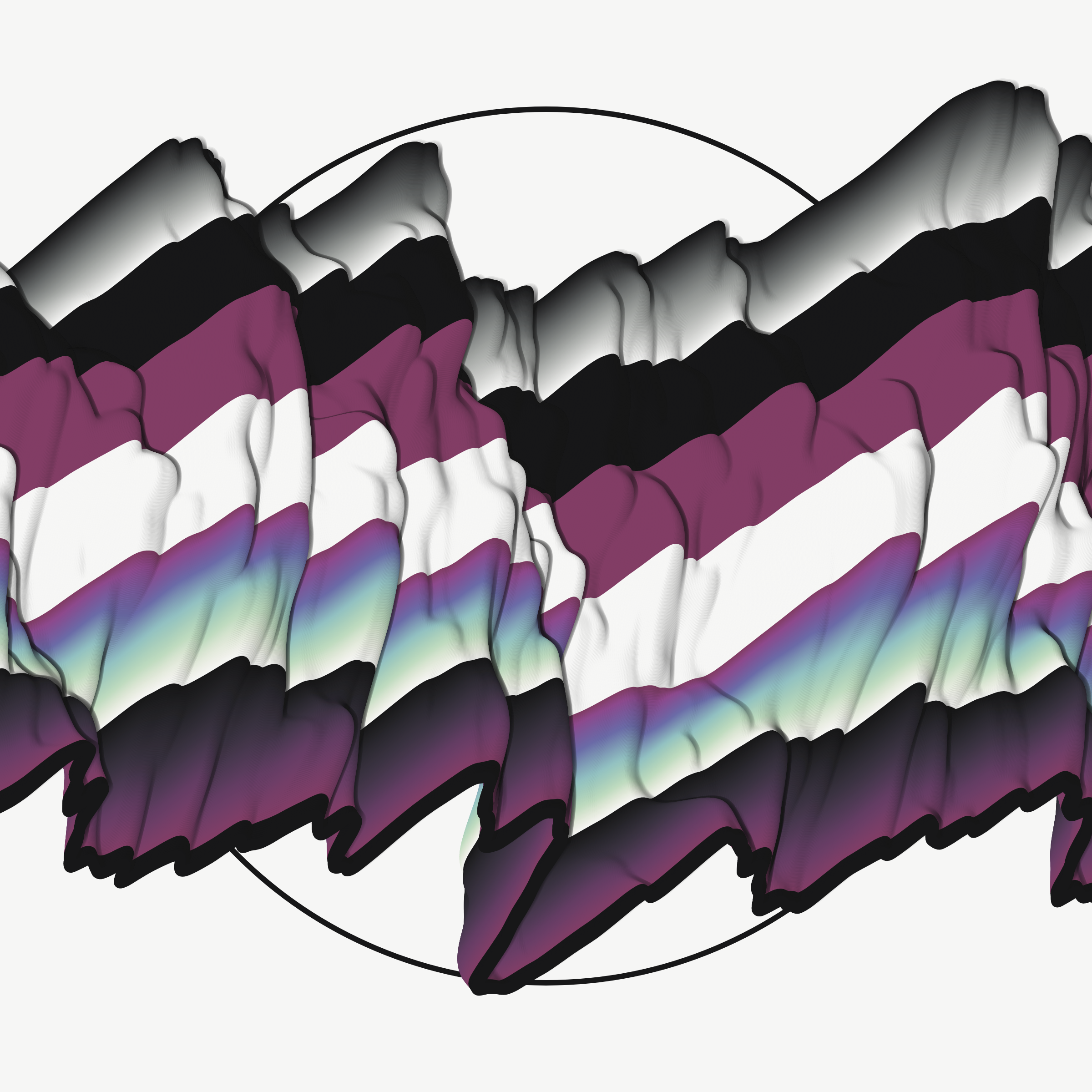 Art Blocks - Art Blocks v2 - Apparitions #53 - NFT # 28000053