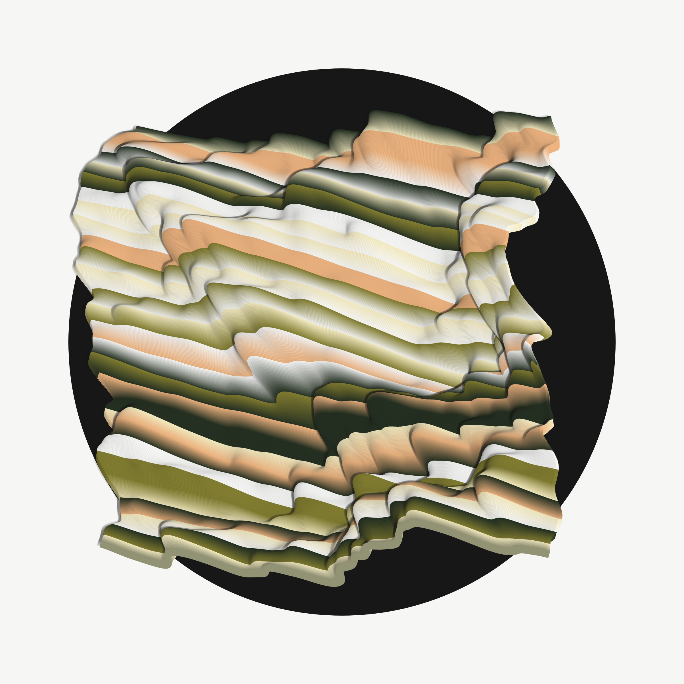 Art Blocks - Art Blocks v2 - Apparitions #134 - NFT # 28000134