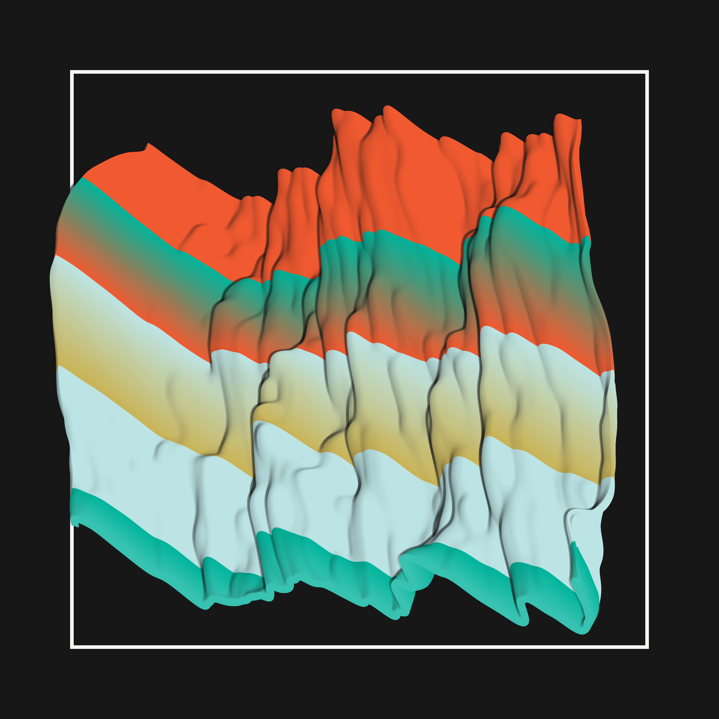 Art Blocks - Art Blocks v2 - Apparitions #155 - NFT # 28000155