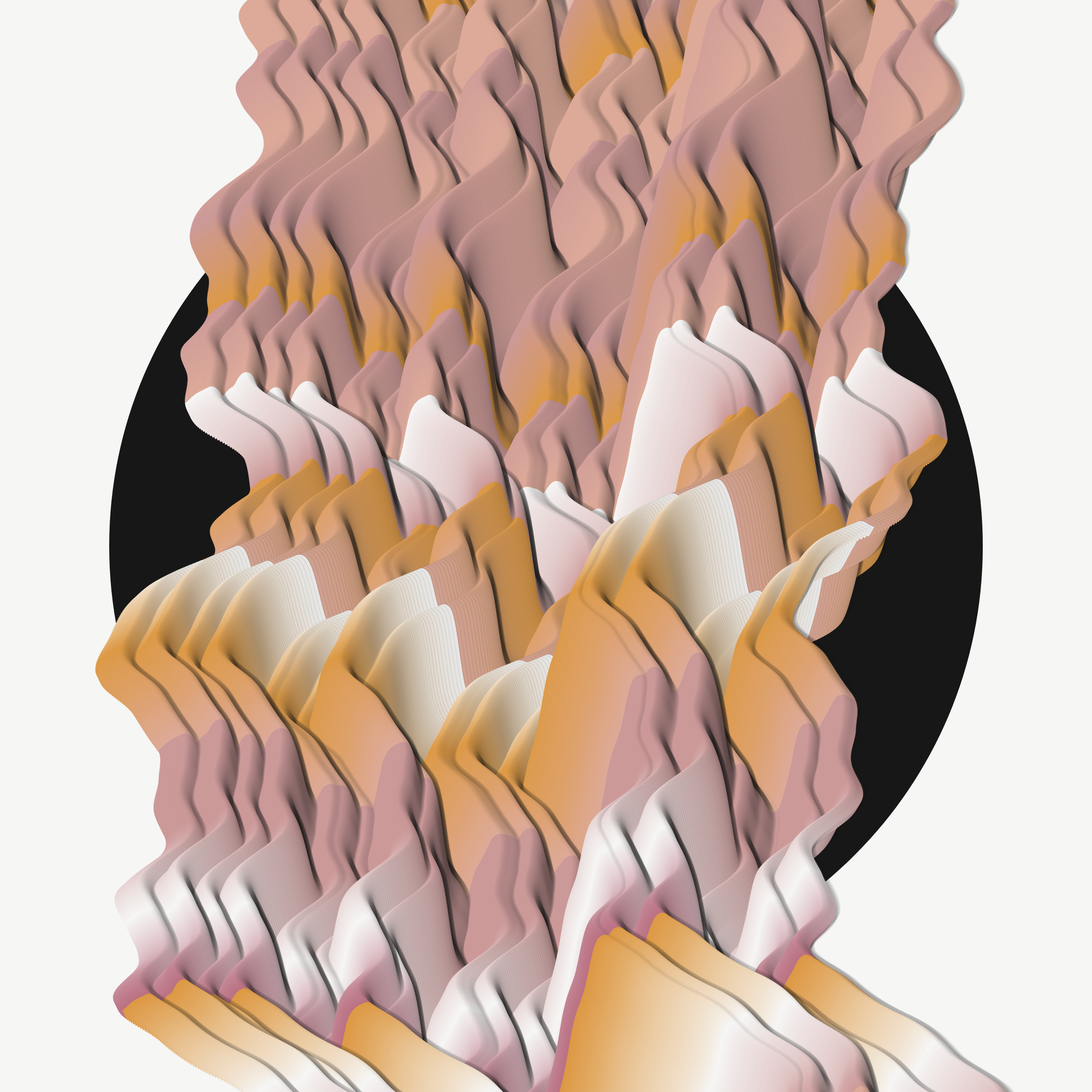 Art Blocks - Art Blocks v2 - Apparitions #171 - NFT # 28000171