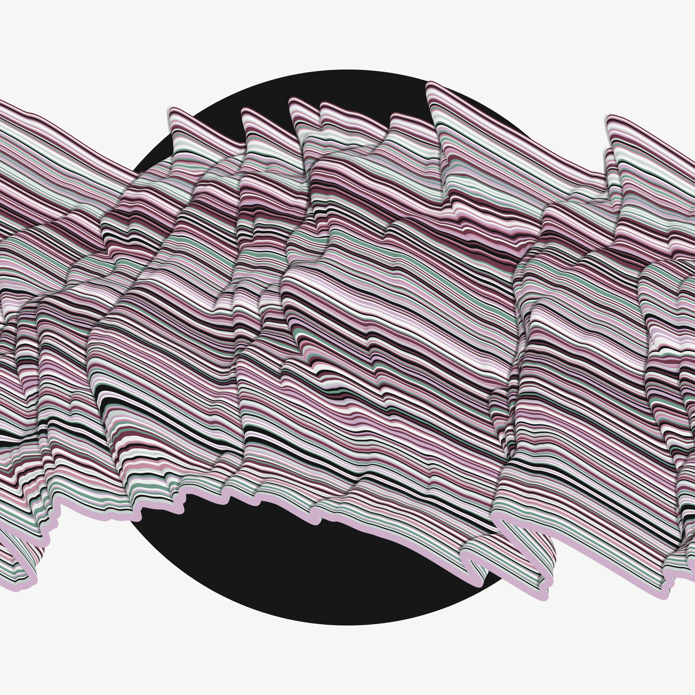 Art Blocks - Art Blocks v2 - Apparitions #181 - NFT # 28000181