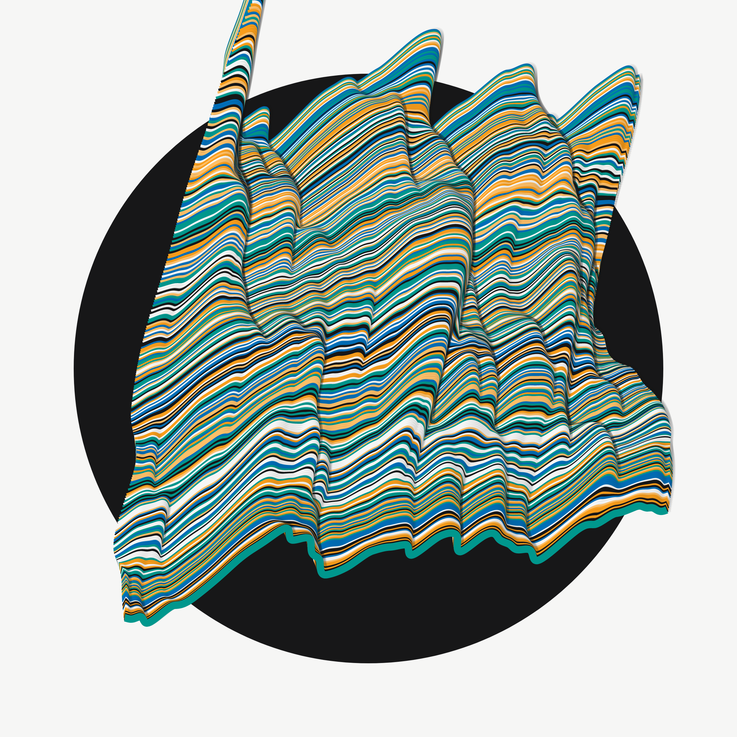 Art Blocks - Art Blocks v2 - Apparitions #198 - NFT # 28000198