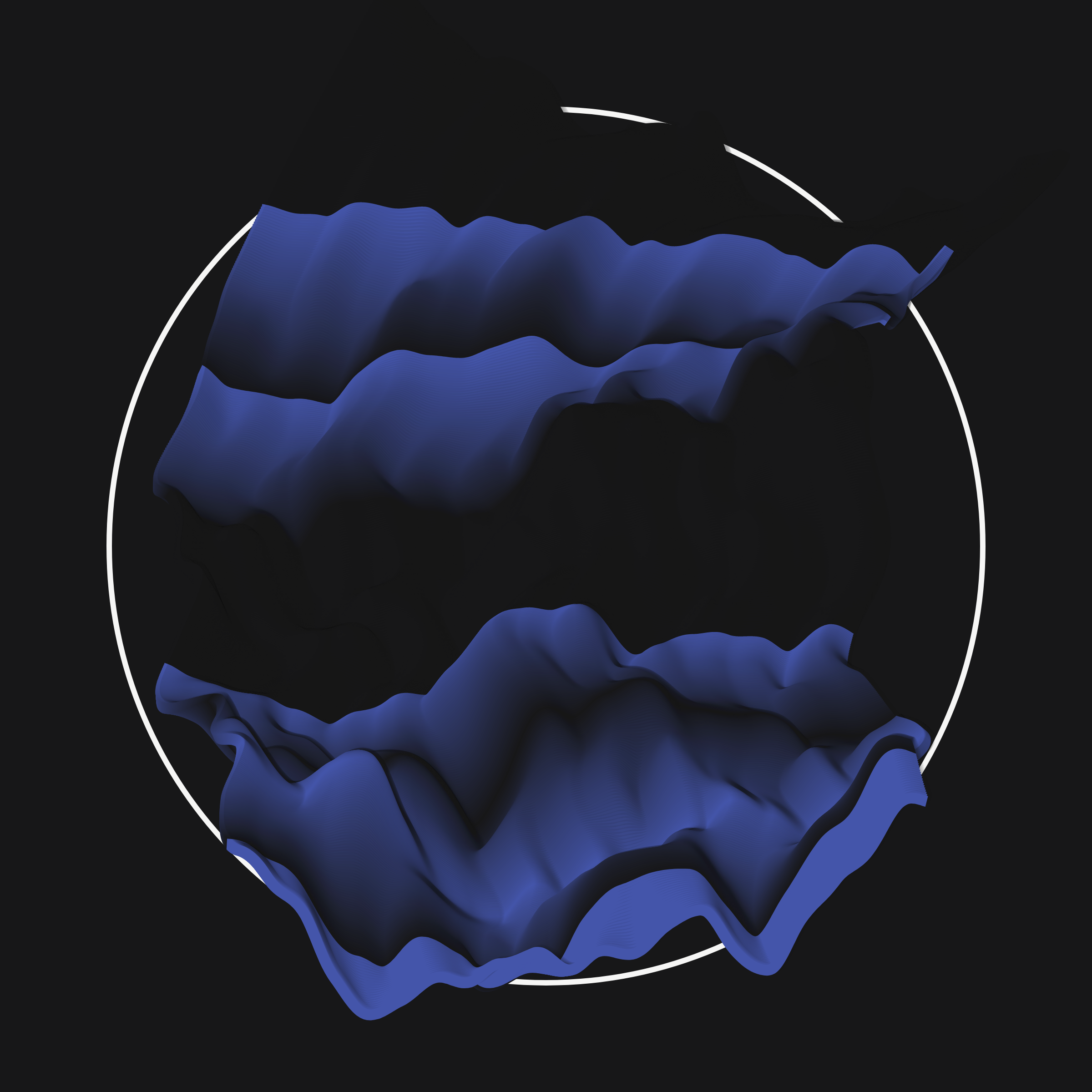 Art Blocks - Art Blocks v2 - Apparitions #204 - NFT # 28000204