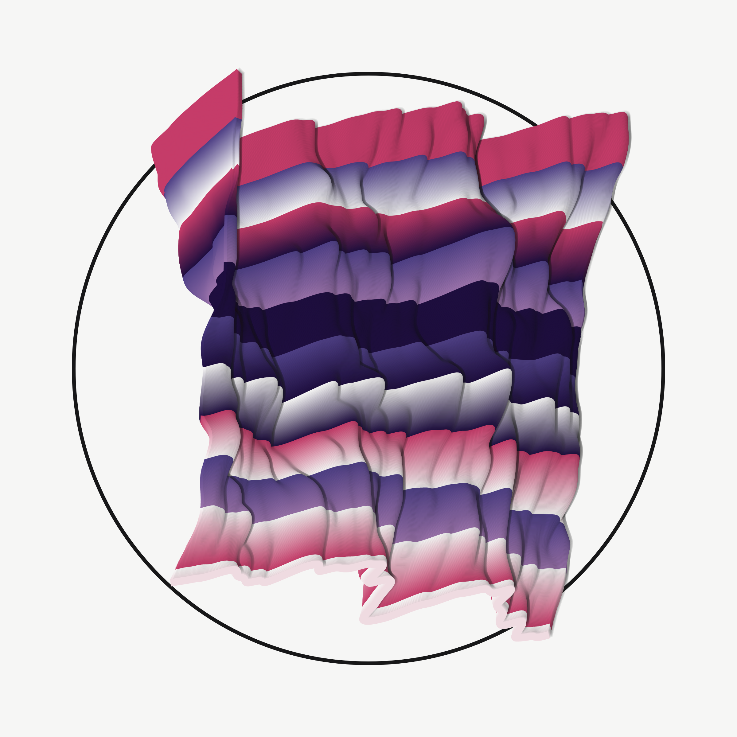 Art Blocks - Art Blocks v2 - Apparitions #222 - NFT # 28000222