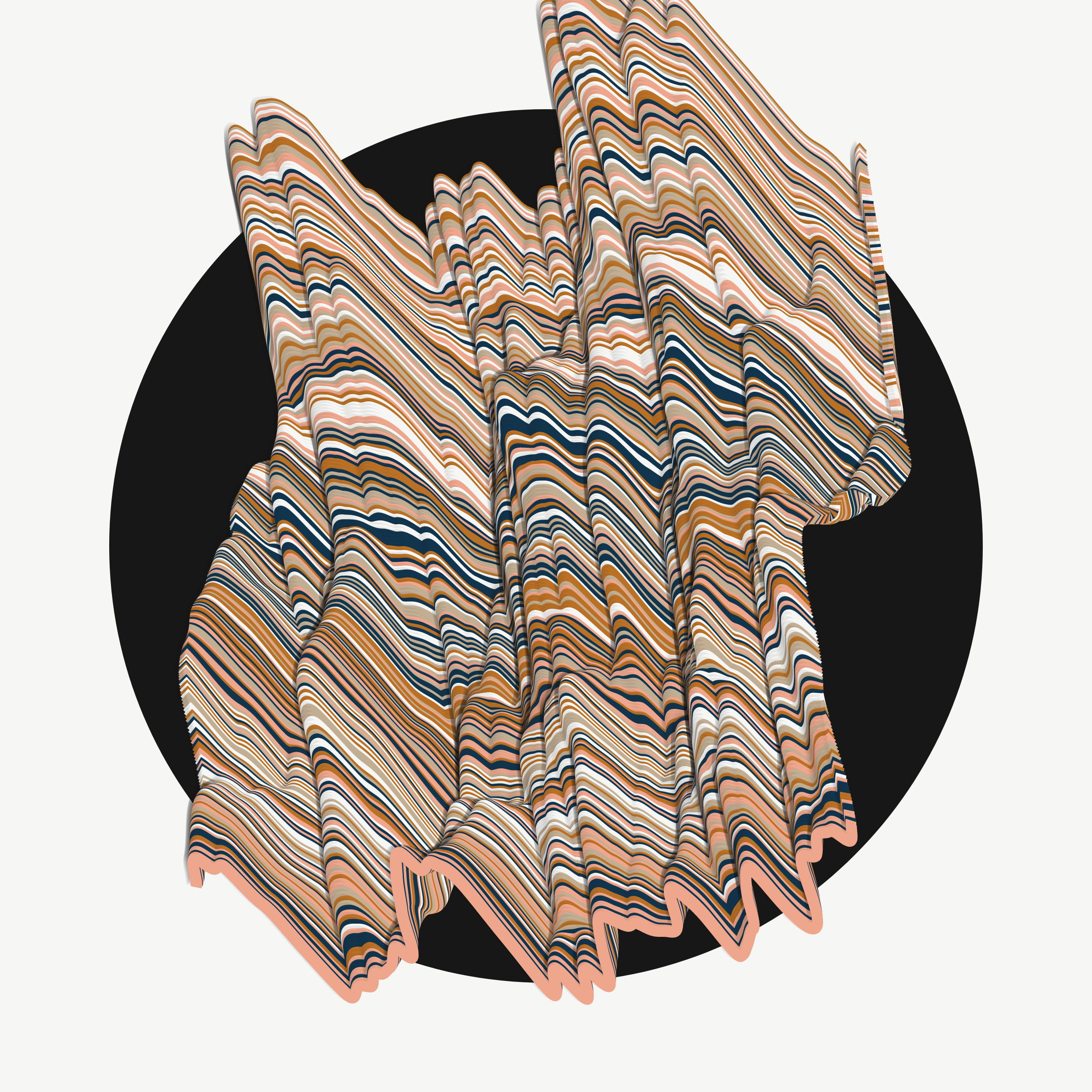 Art Blocks - Art Blocks v2 - Apparitions #244 - NFT # 28000244