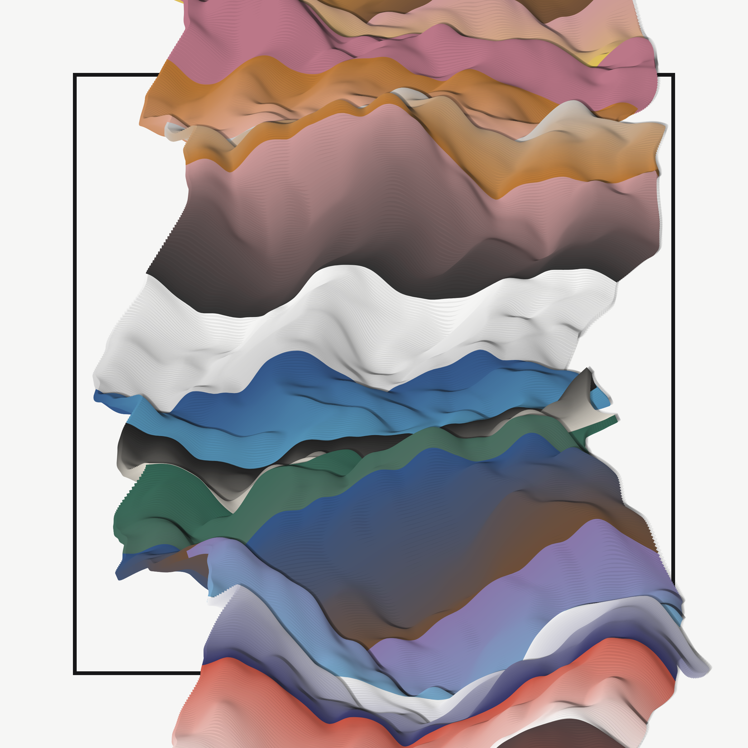 Art Blocks - Art Blocks v2 - Apparitions #254 - NFT # 28000254