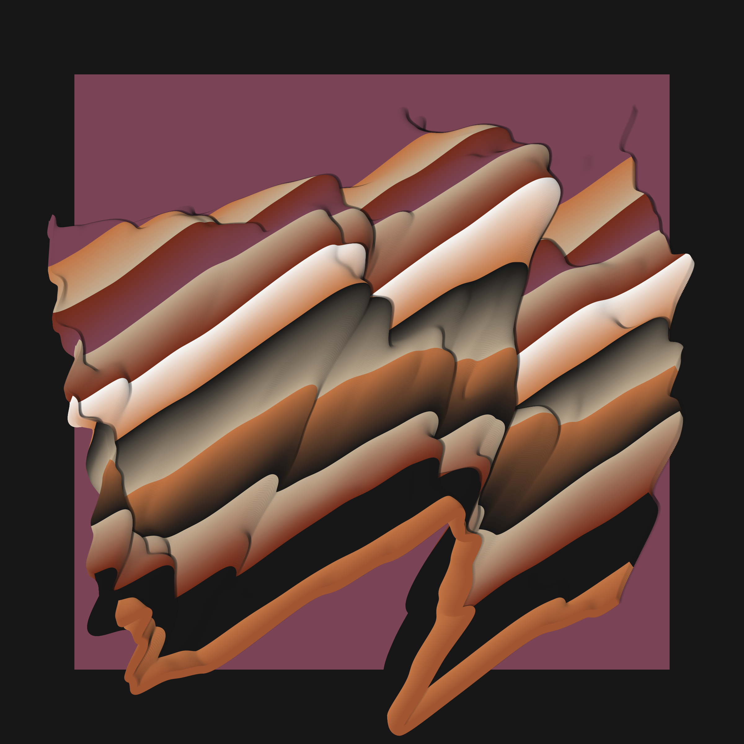 Art Blocks - Art Blocks v2 - Apparitions #258 - NFT # 28000258