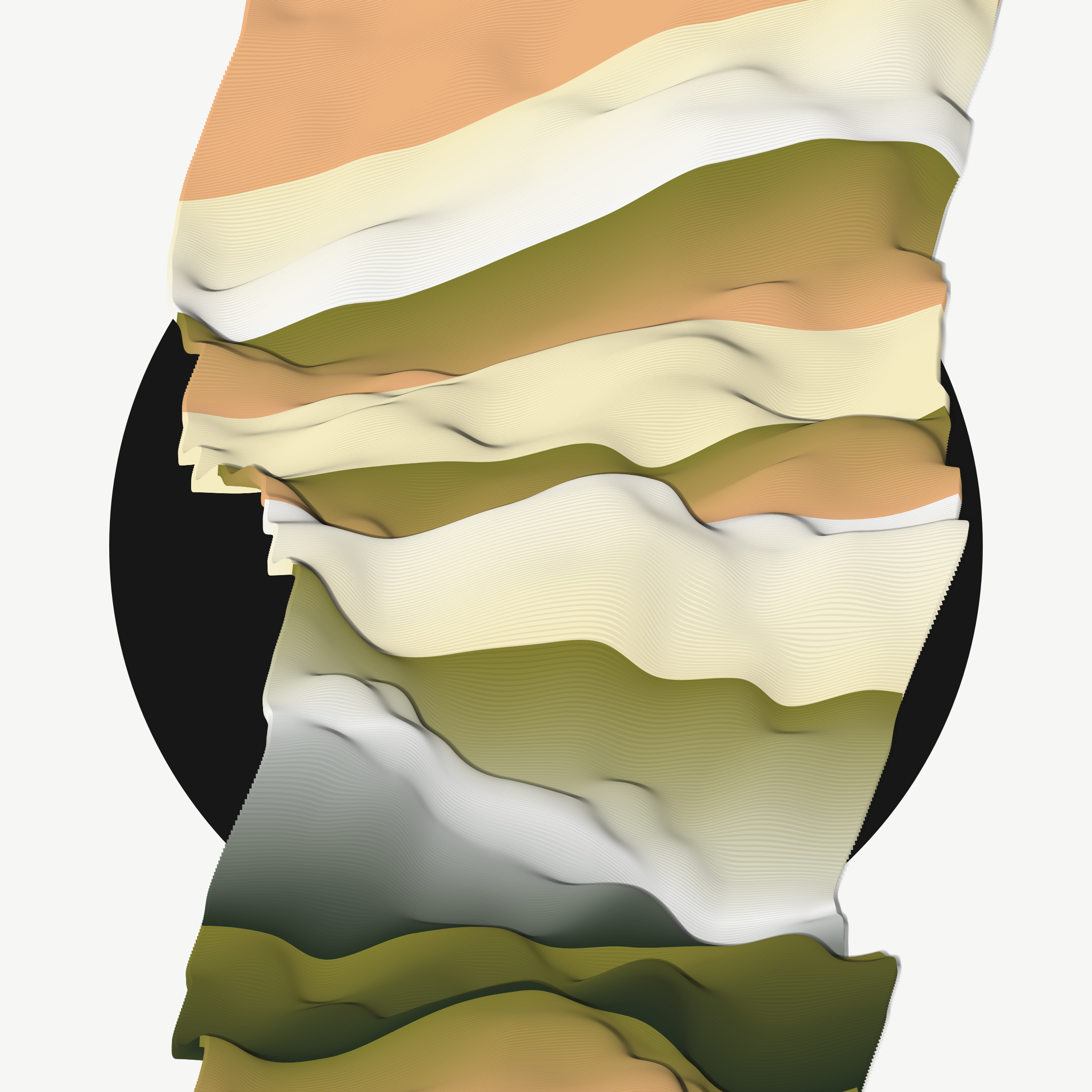 Art Blocks - Art Blocks v2 - Apparitions #284 - NFT # 28000284