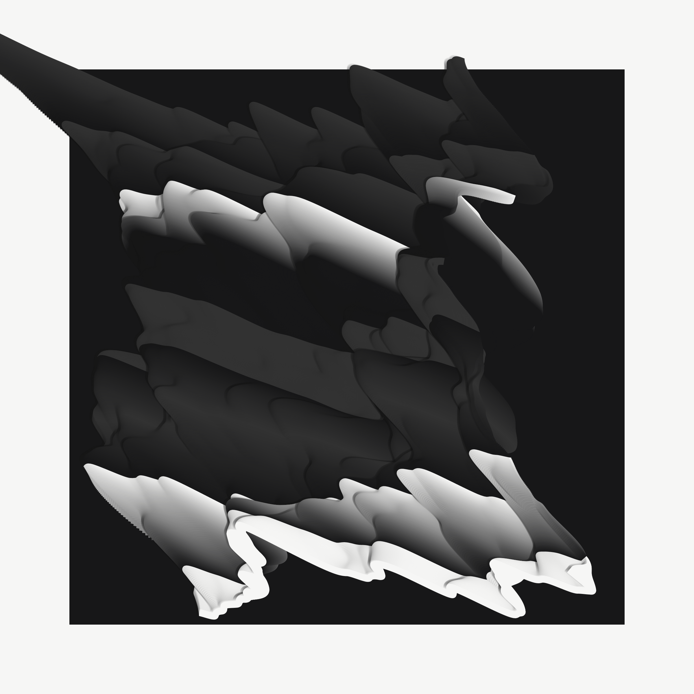 Art Blocks - Art Blocks v2 - Apparitions #304 - NFT # 28000304