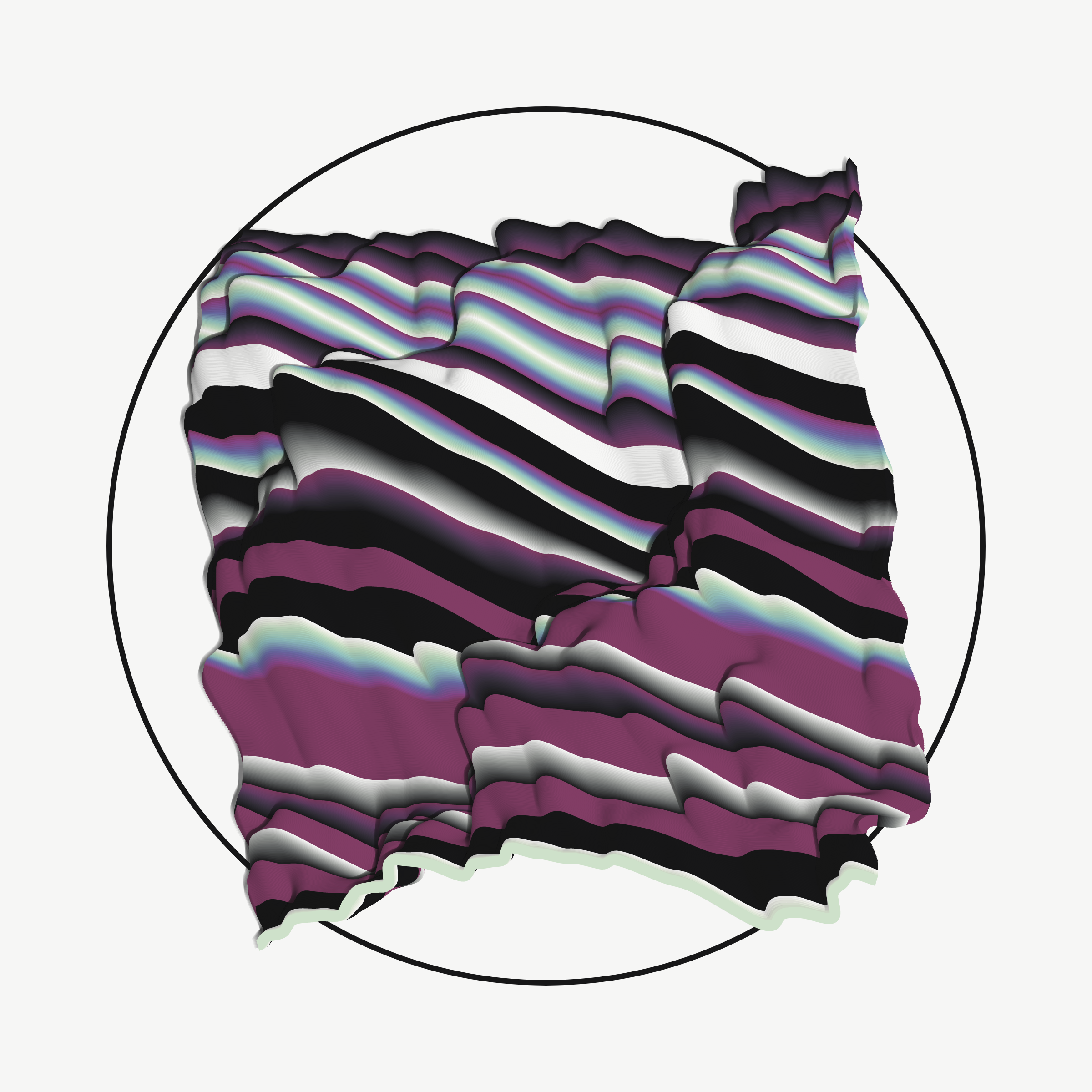 Art Blocks - Art Blocks v2 - Apparitions #324 - NFT # 28000324