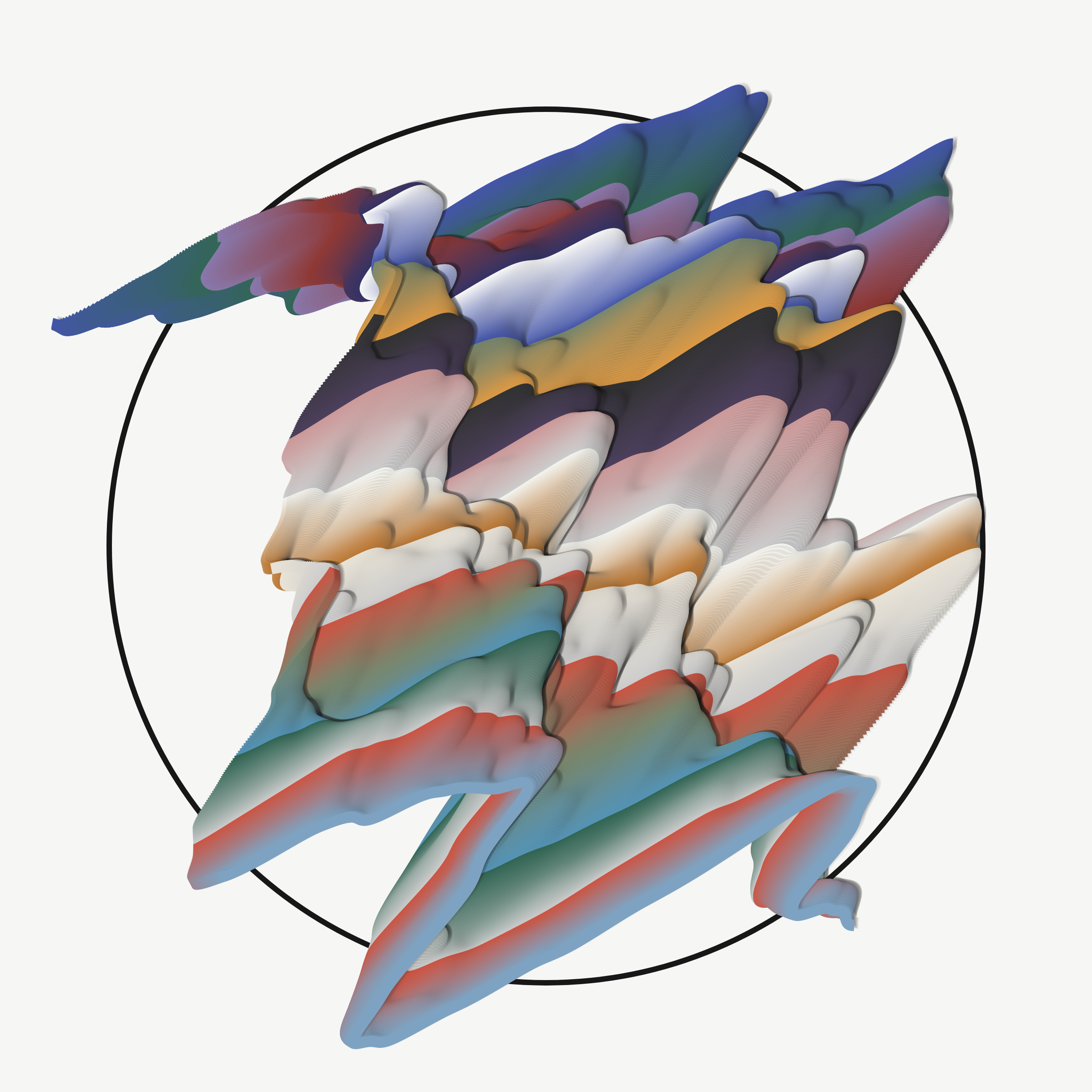 Art Blocks - Art Blocks v2 - Apparitions #345 - NFT # 28000345