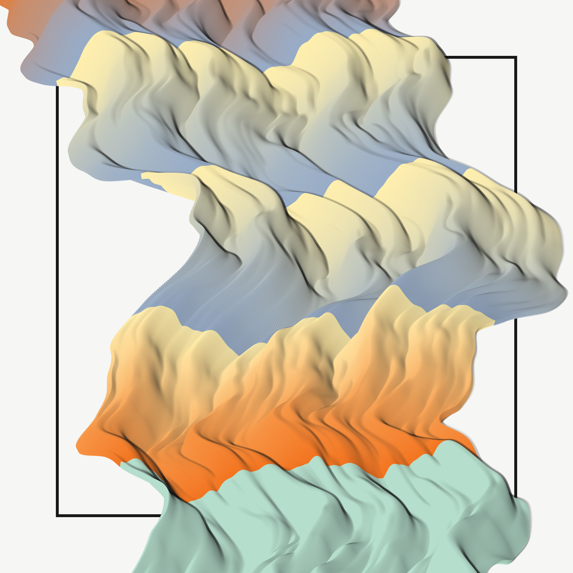 Art Blocks - Art Blocks v2 - Apparitions #348 - NFT # 28000348