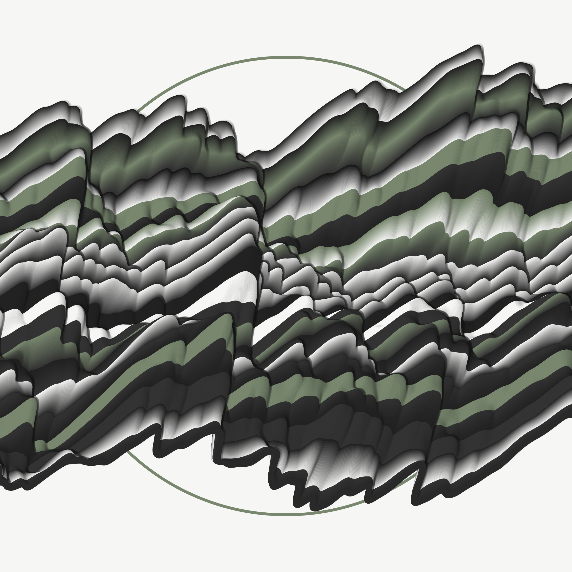 Art Blocks - Art Blocks v2 - Apparitions #355 - NFT # 28000355