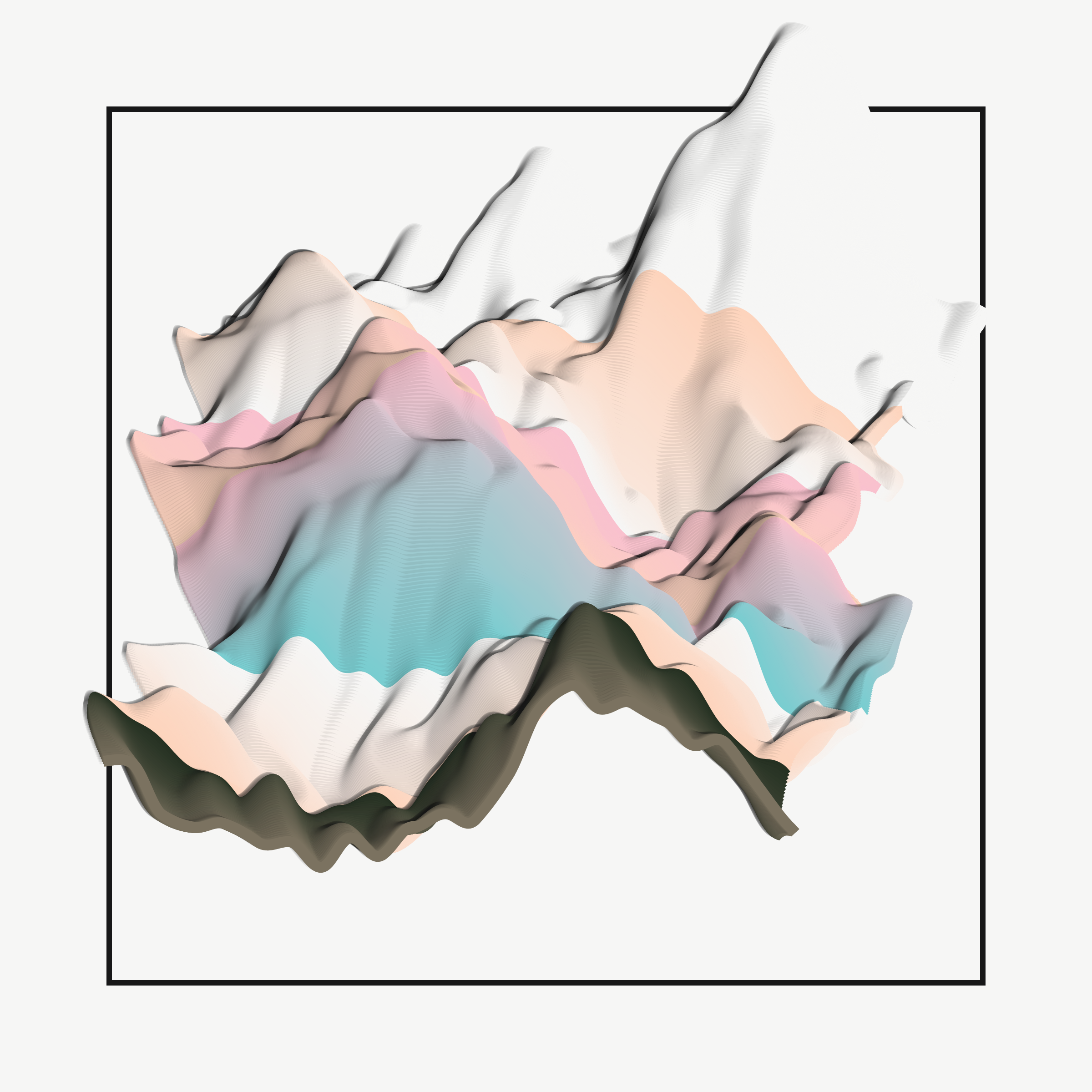 Art Blocks - Art Blocks v2 - Apparitions #356 - NFT # 28000356