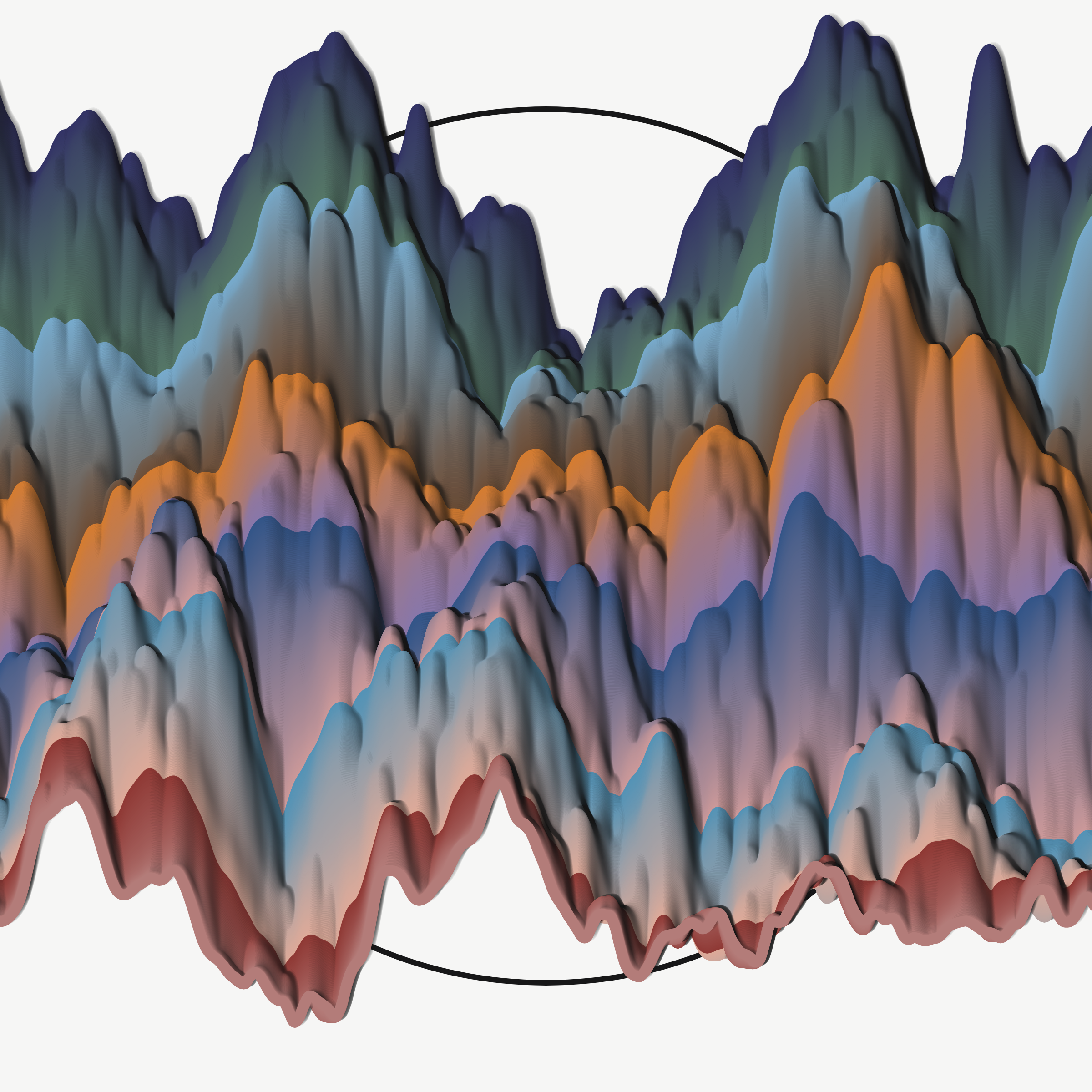 Art Blocks - Art Blocks v2 - Apparitions #390 - NFT # 28000390