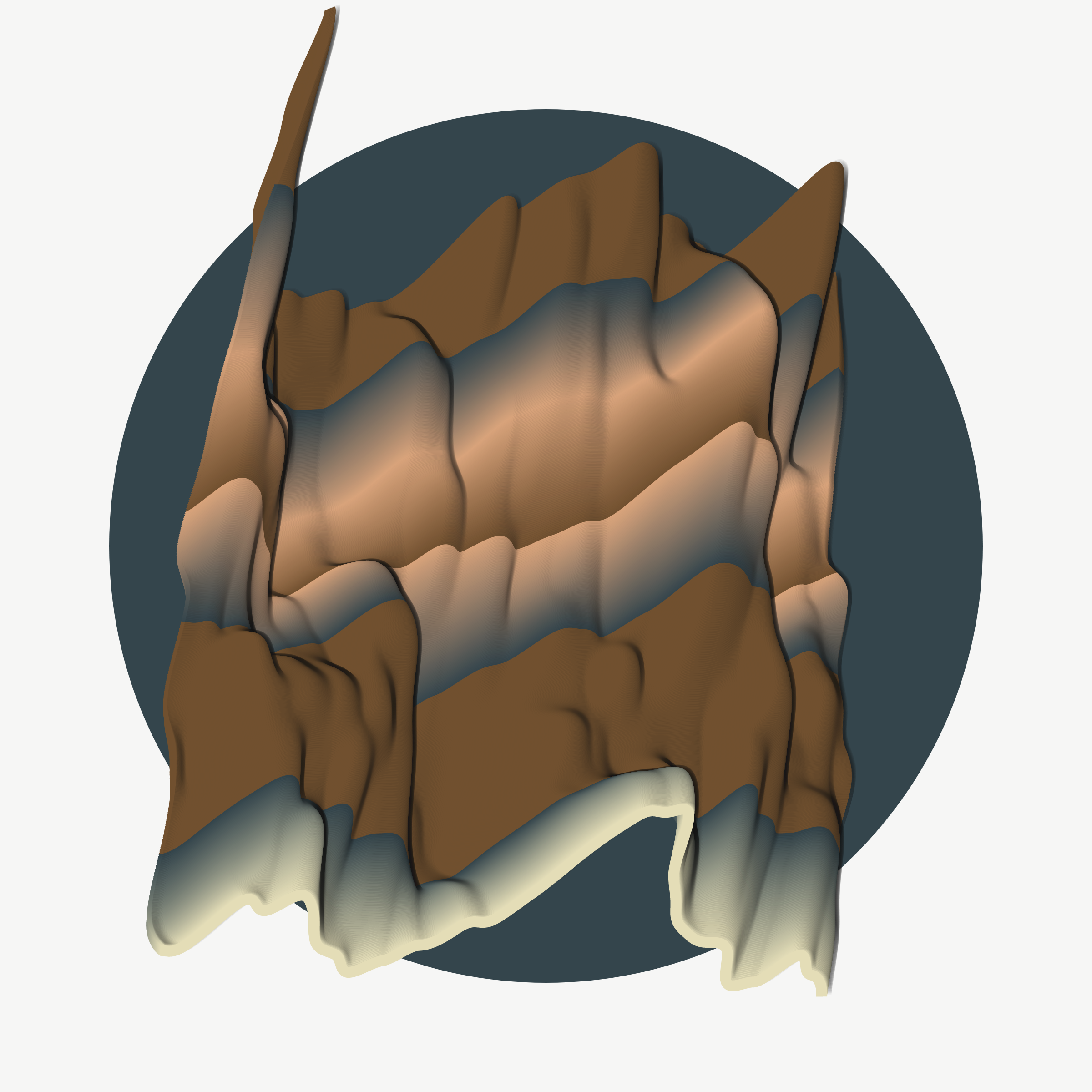 Art Blocks - Art Blocks v2 - Apparitions #418 - NFT # 28000418