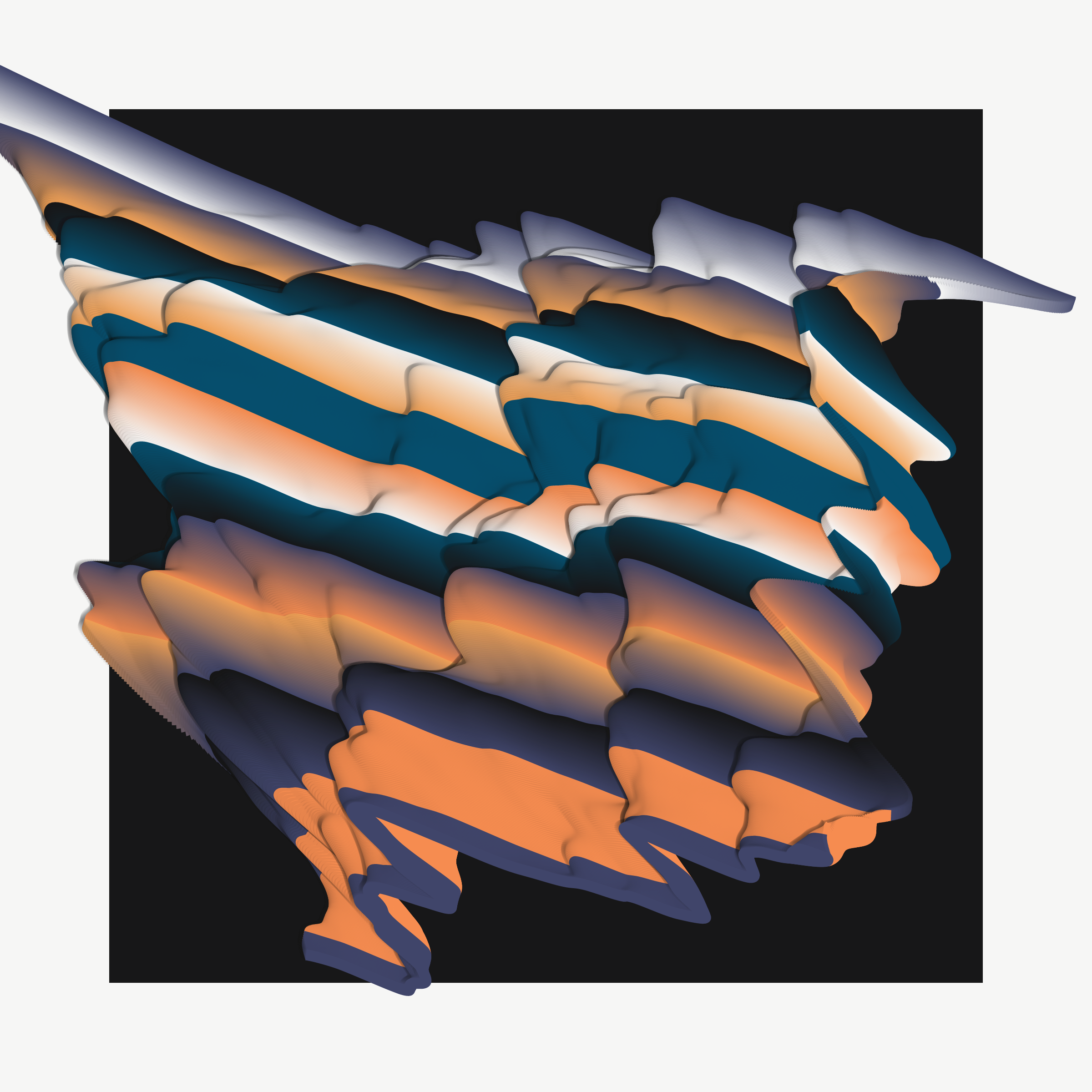 Art Blocks - Art Blocks v2 - Apparitions #419 - NFT # 28000419