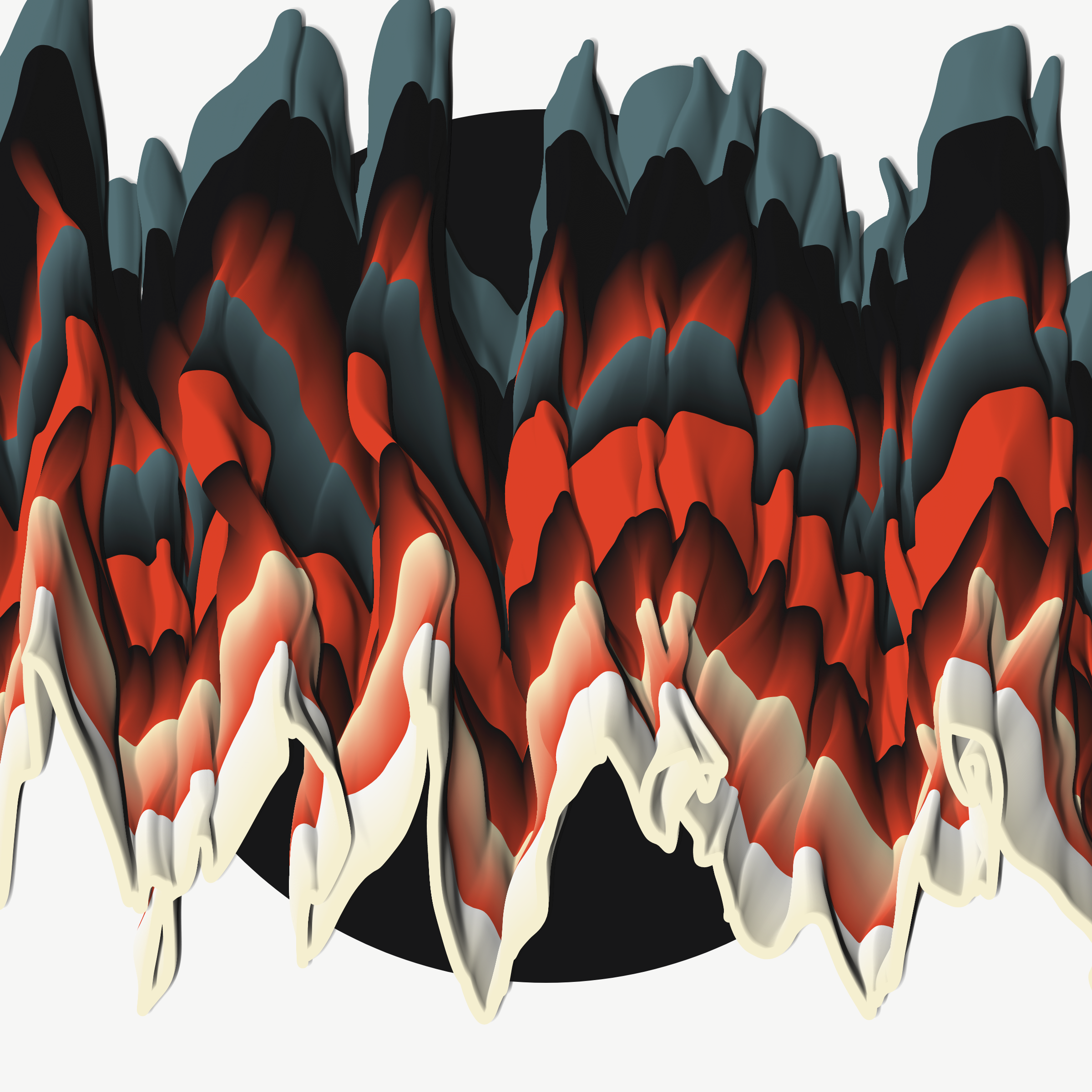 Art Blocks - Art Blocks v2 - Apparitions #435 - NFT # 28000435