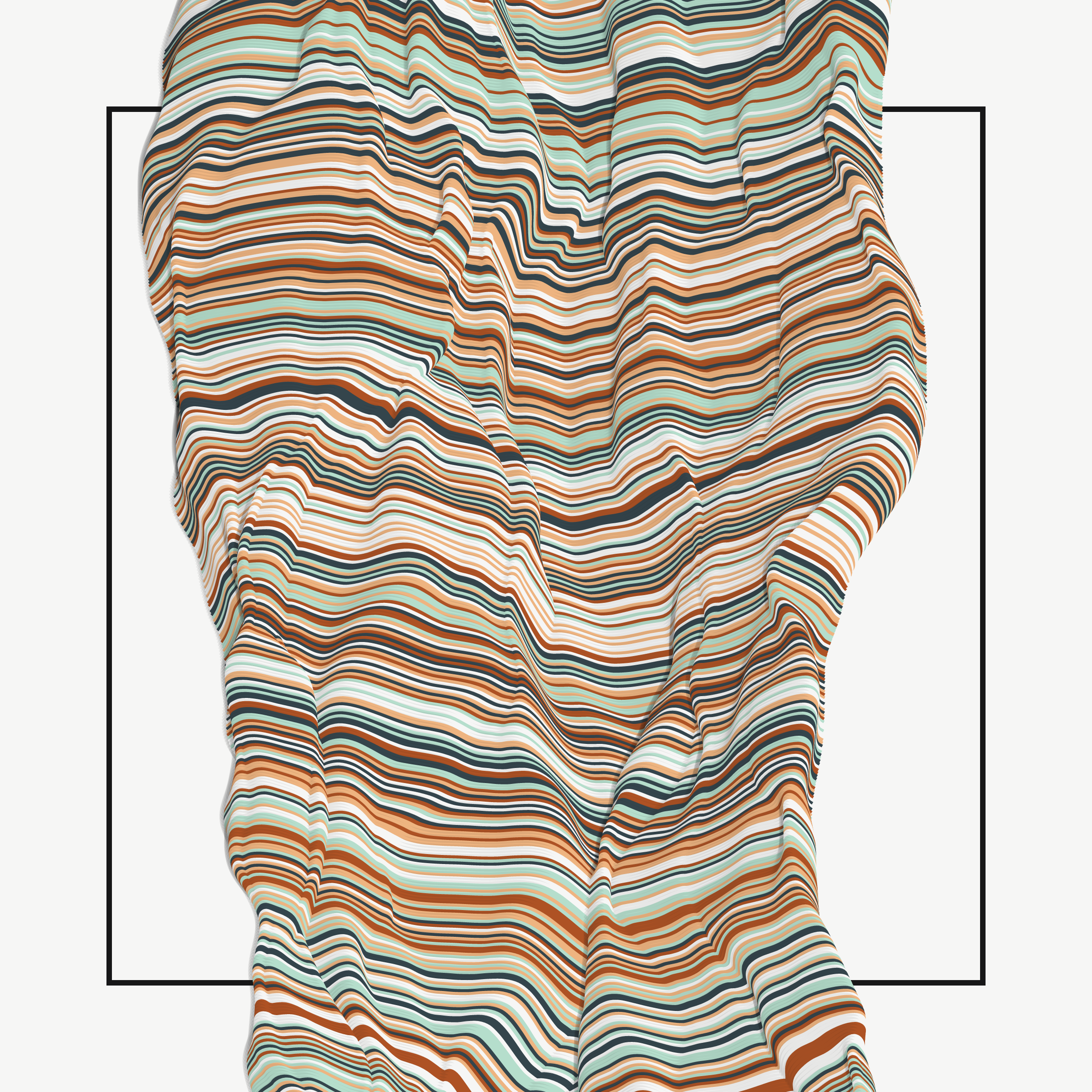 Art Blocks - Art Blocks v2 - Apparitions #483 - NFT # 28000483