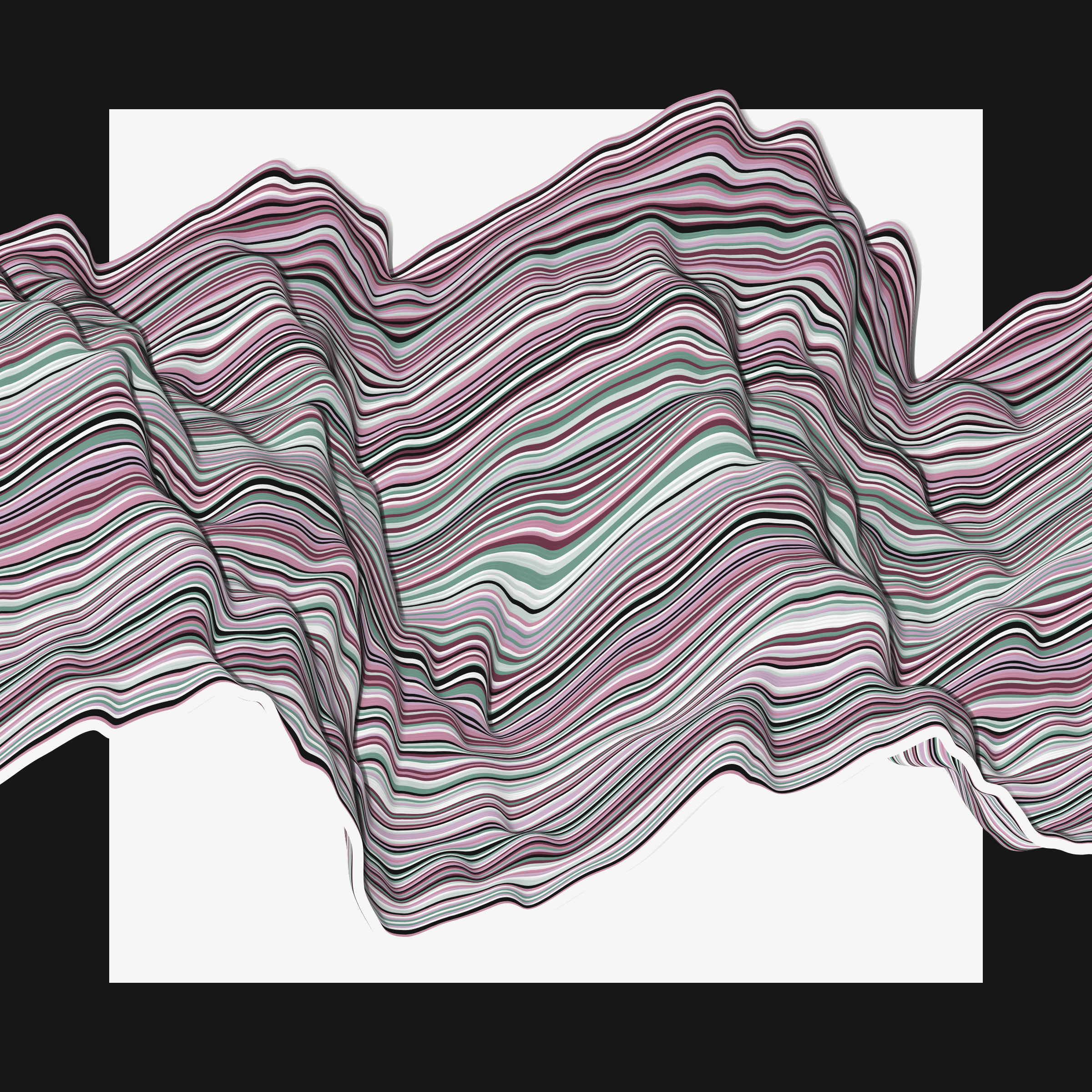 Art Blocks - Art Blocks v2 - Apparitions #487 - NFT # 28000487