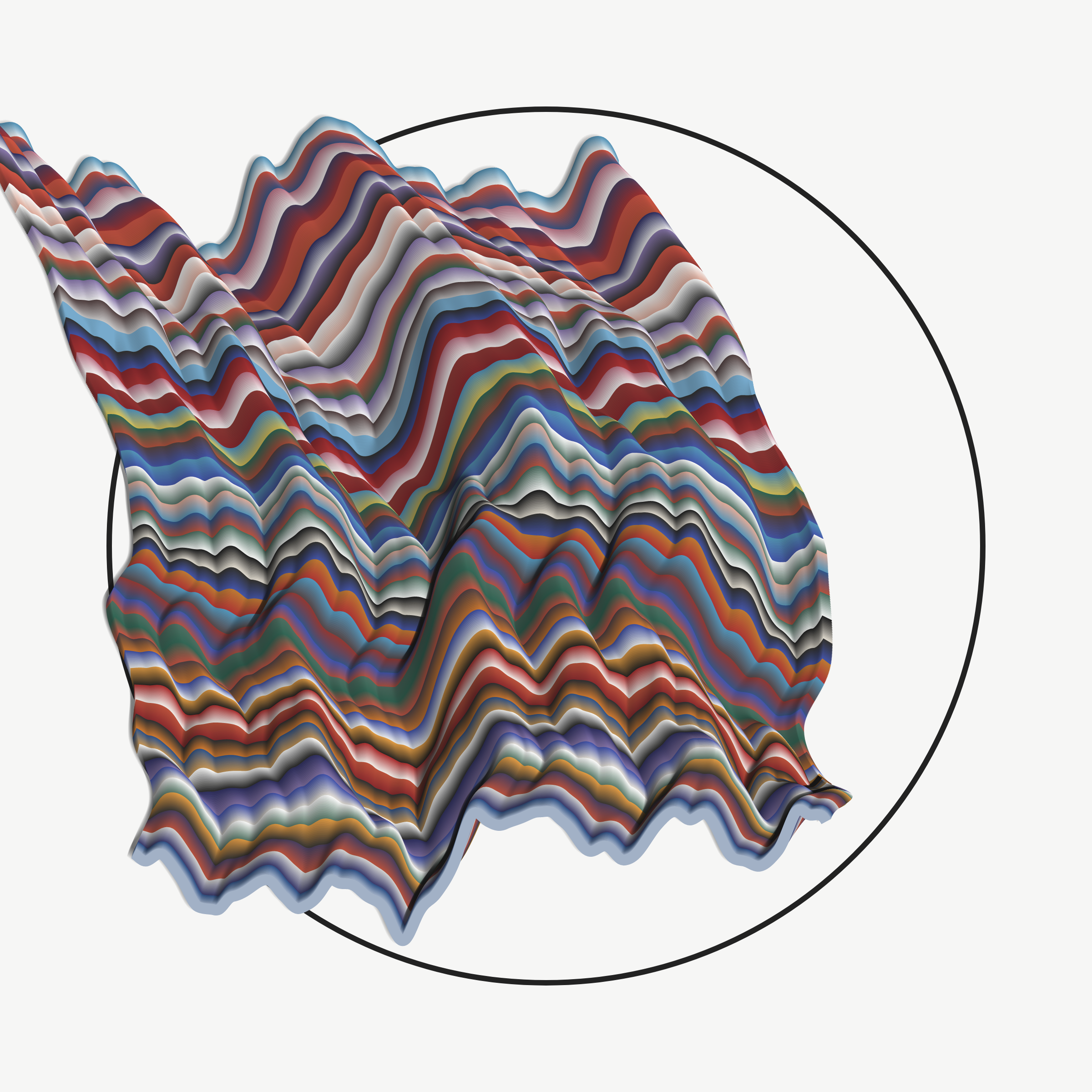 Art Blocks - Art Blocks v2 - Apparitions #488 - NFT # 28000488