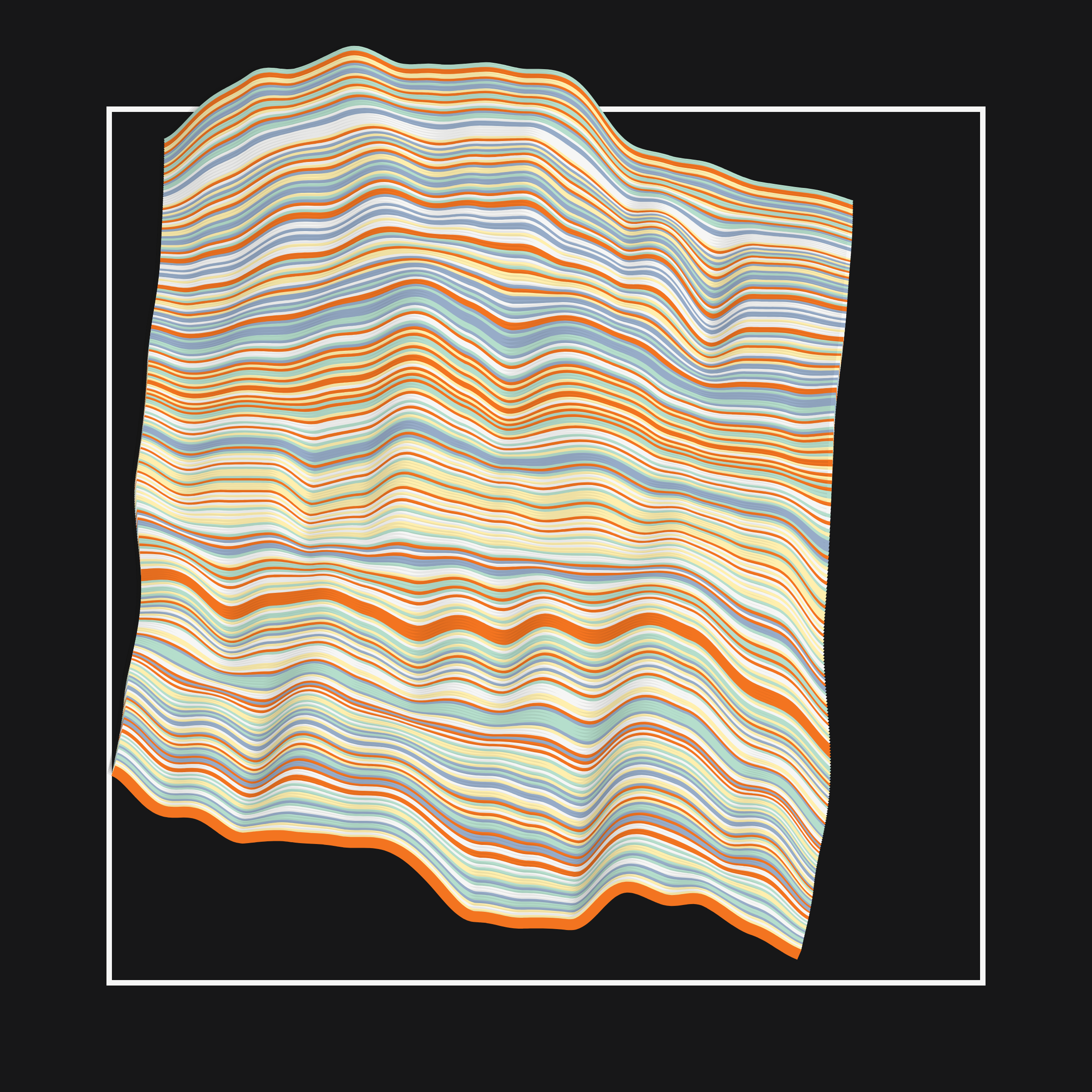 Art Blocks - Art Blocks v2 - Apparitions #509 - NFT # 28000509