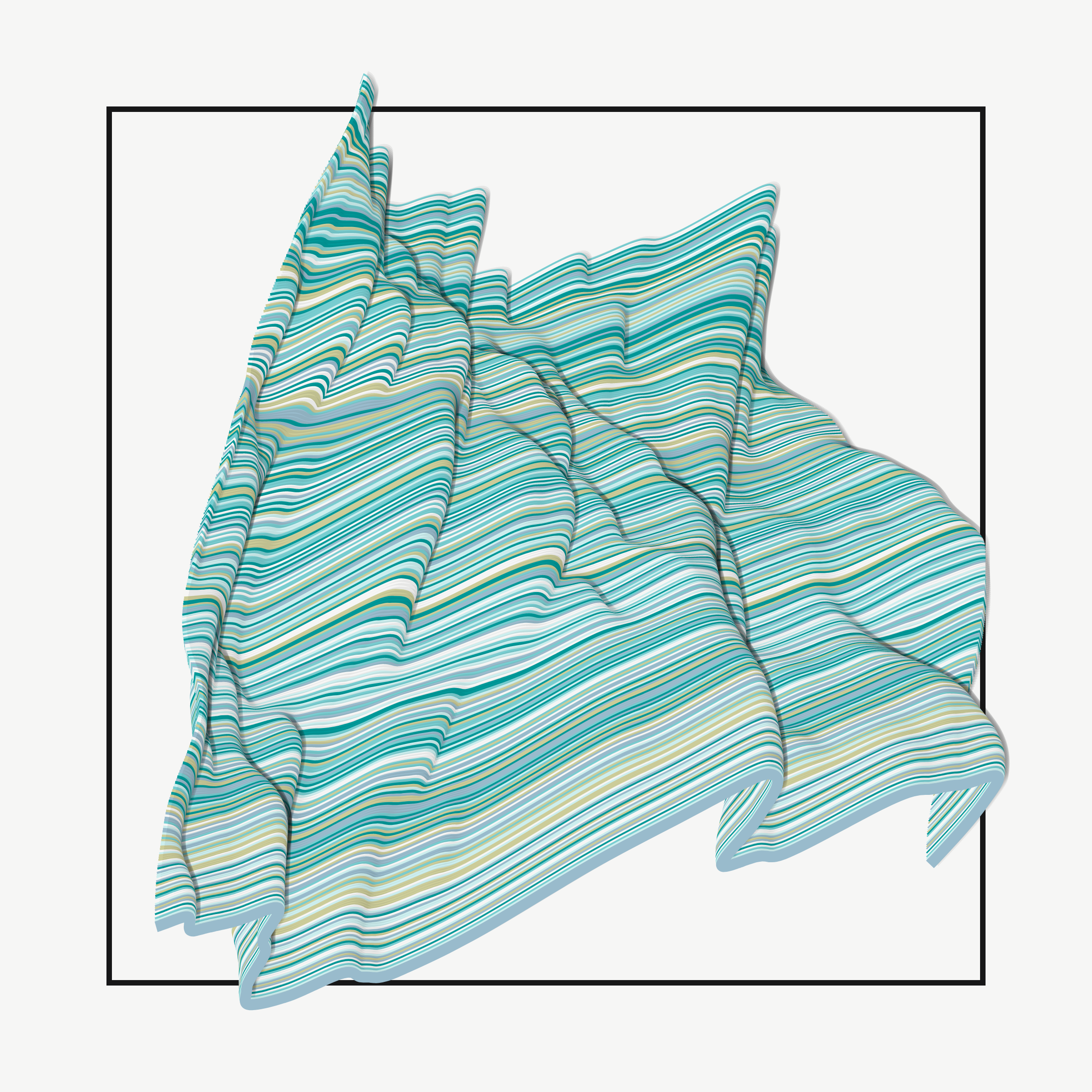 Art Blocks - Art Blocks v2 - Apparitions #514 - NFT # 28000514