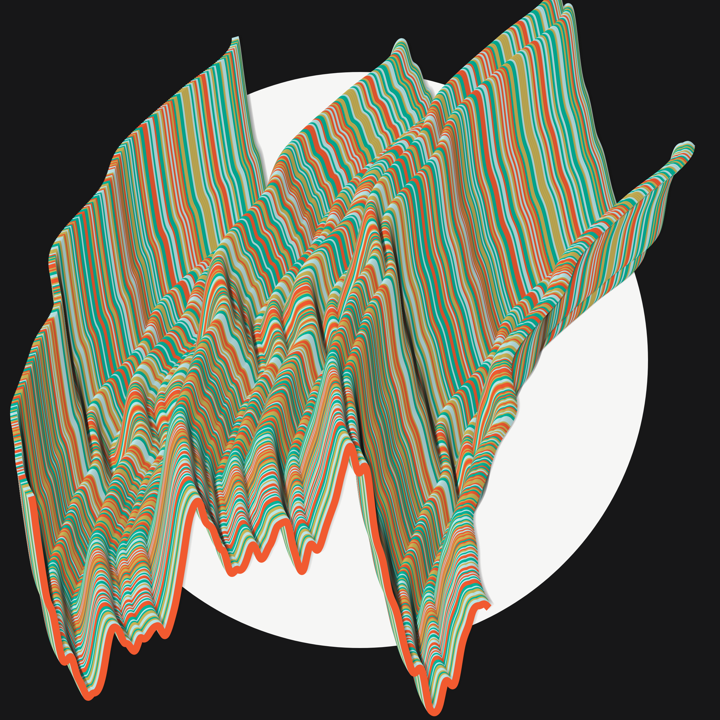 Art Blocks - Art Blocks v2 - Apparitions #517 - NFT # 28000517