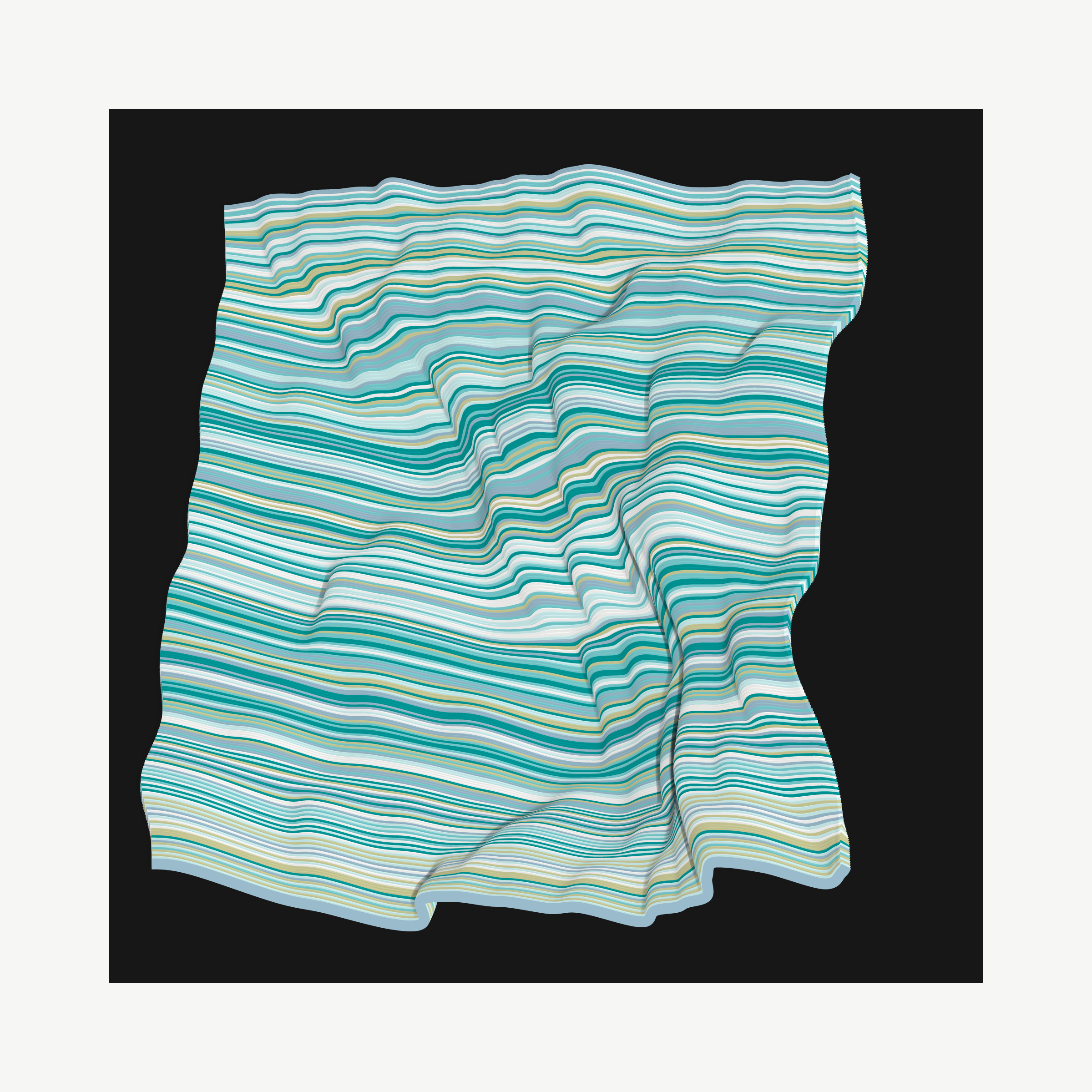 Art Blocks - Art Blocks v2 - Apparitions #525 - NFT # 28000525